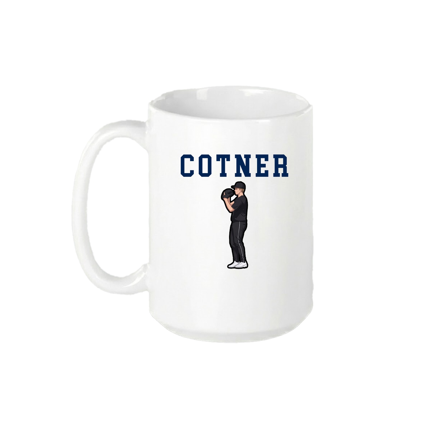 15oz Coffee Mug — Shirsey in White