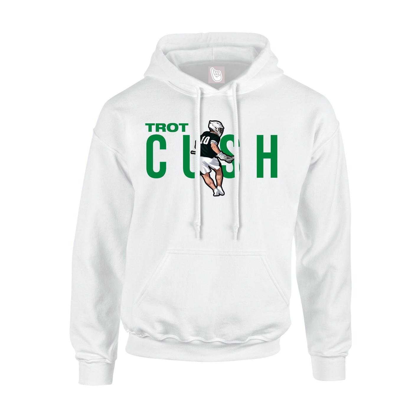Hoodie — Player Name in White