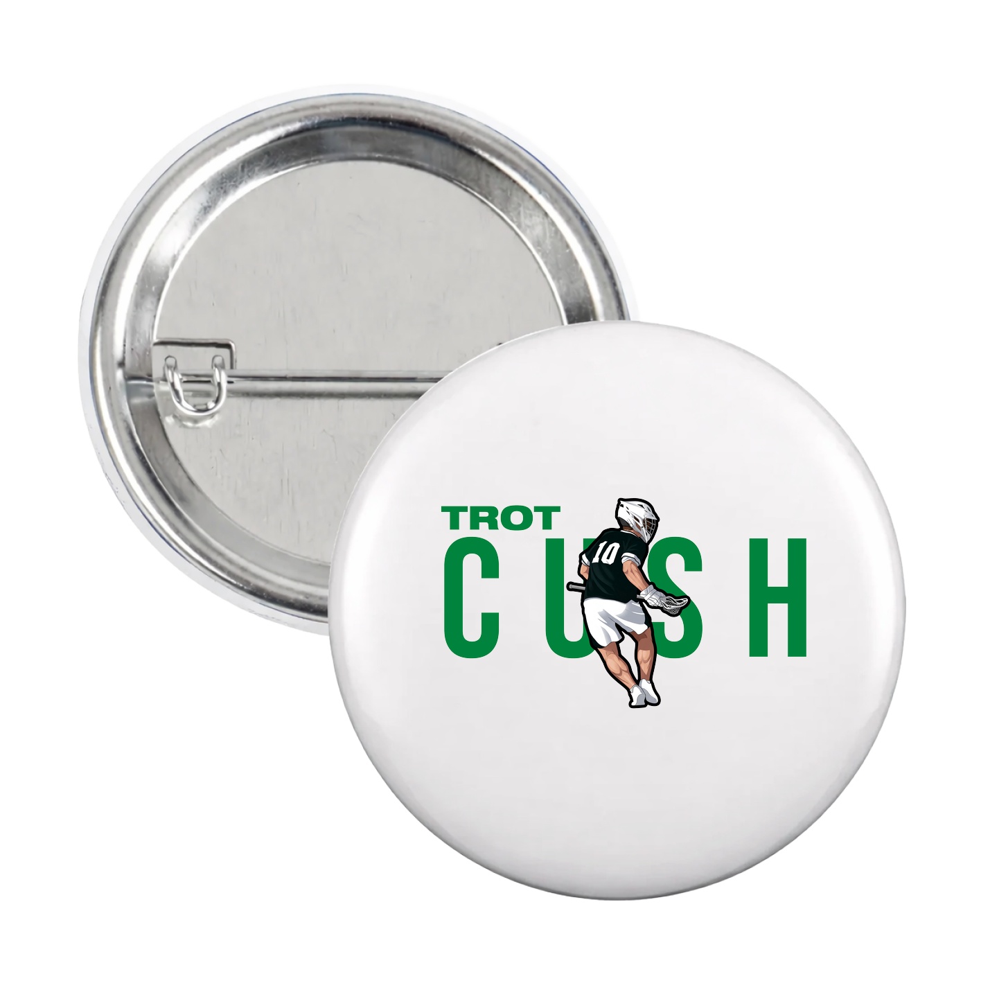 Game Day Button — Player Name in White