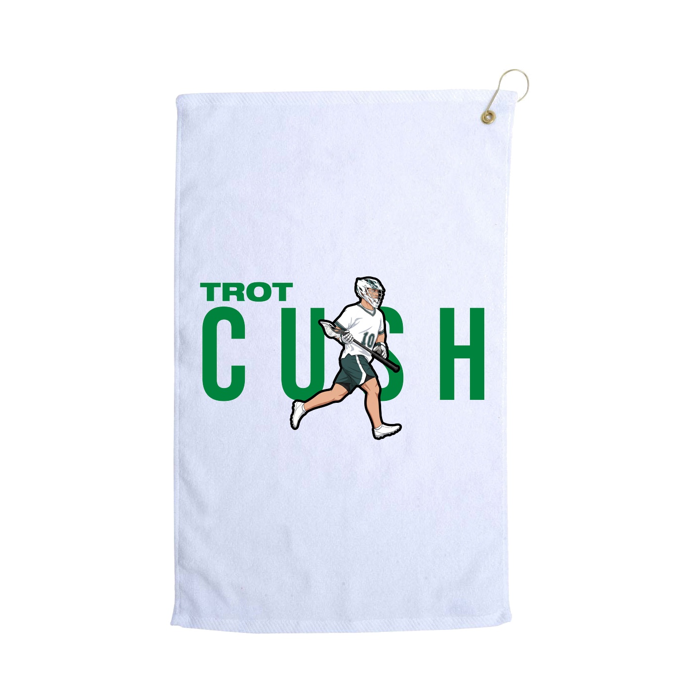 Golf Towel — Player Name in White