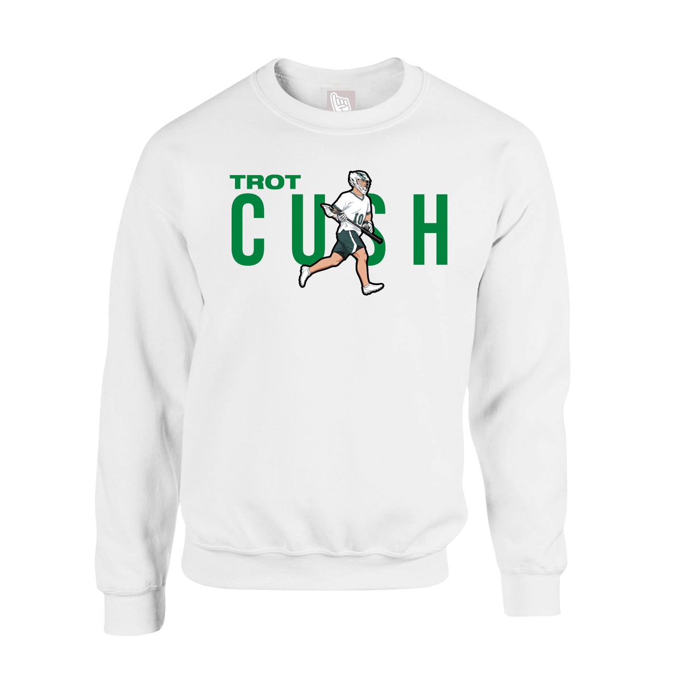 Fleece Crew — Player Name in White
