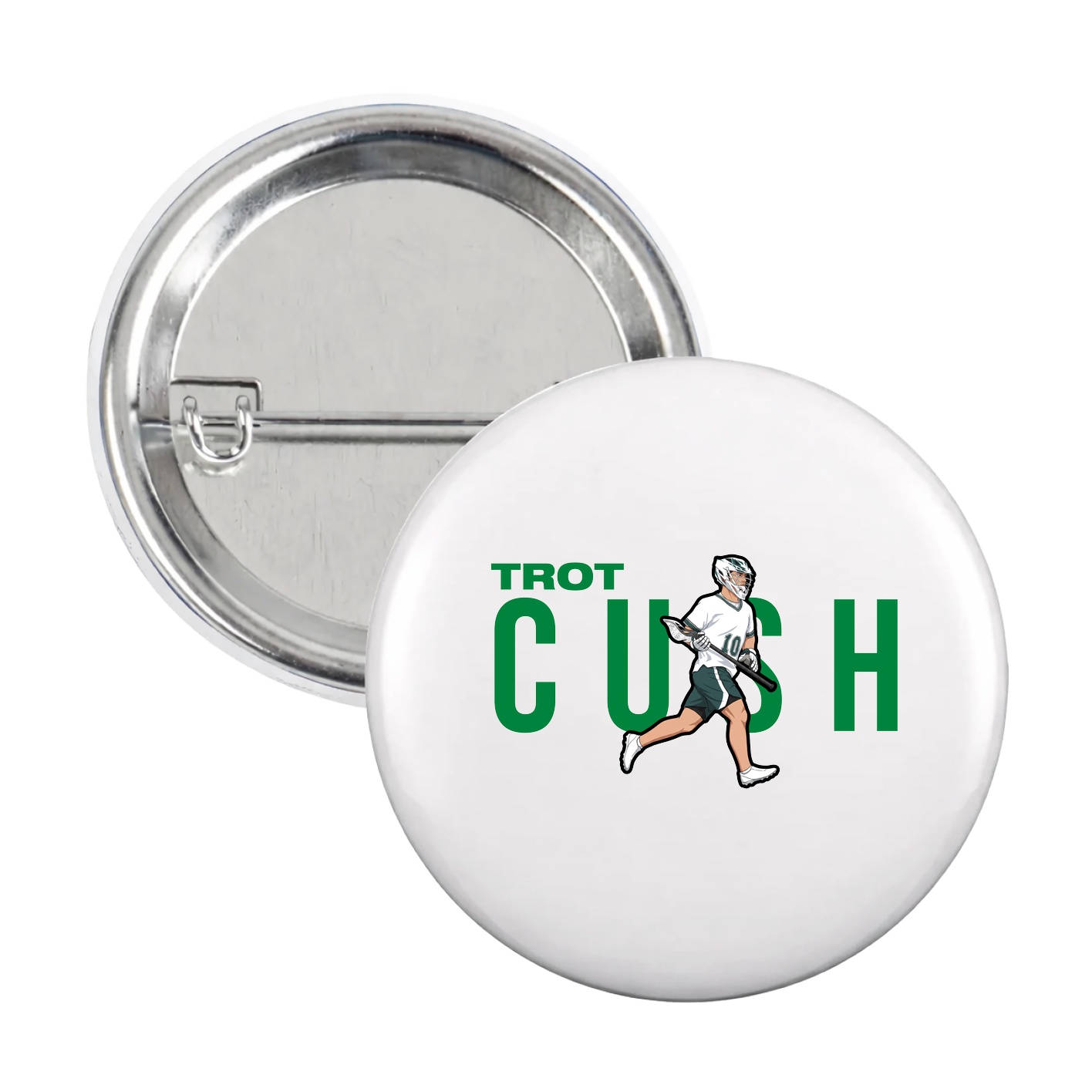 Game Day Button — Player Name in White