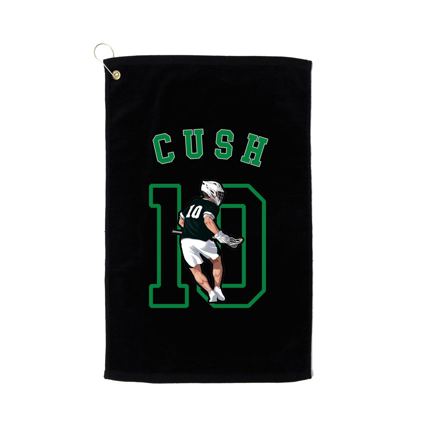 Golf Towel — Shirsey Arch in Black