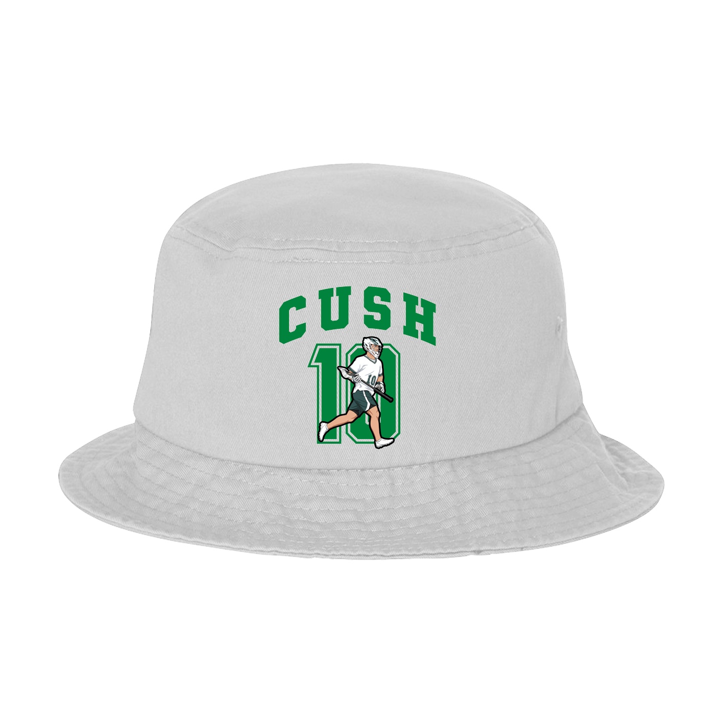 Bucket Cap — Number in White