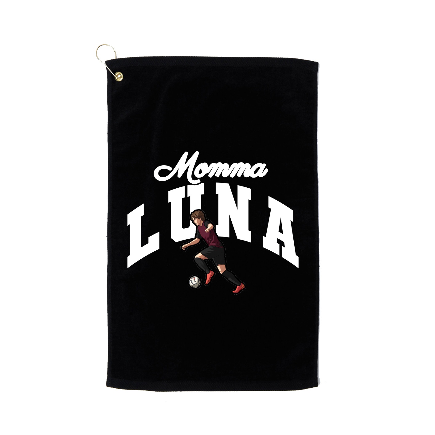 Golf Towel — Mothers Day Arch in Black