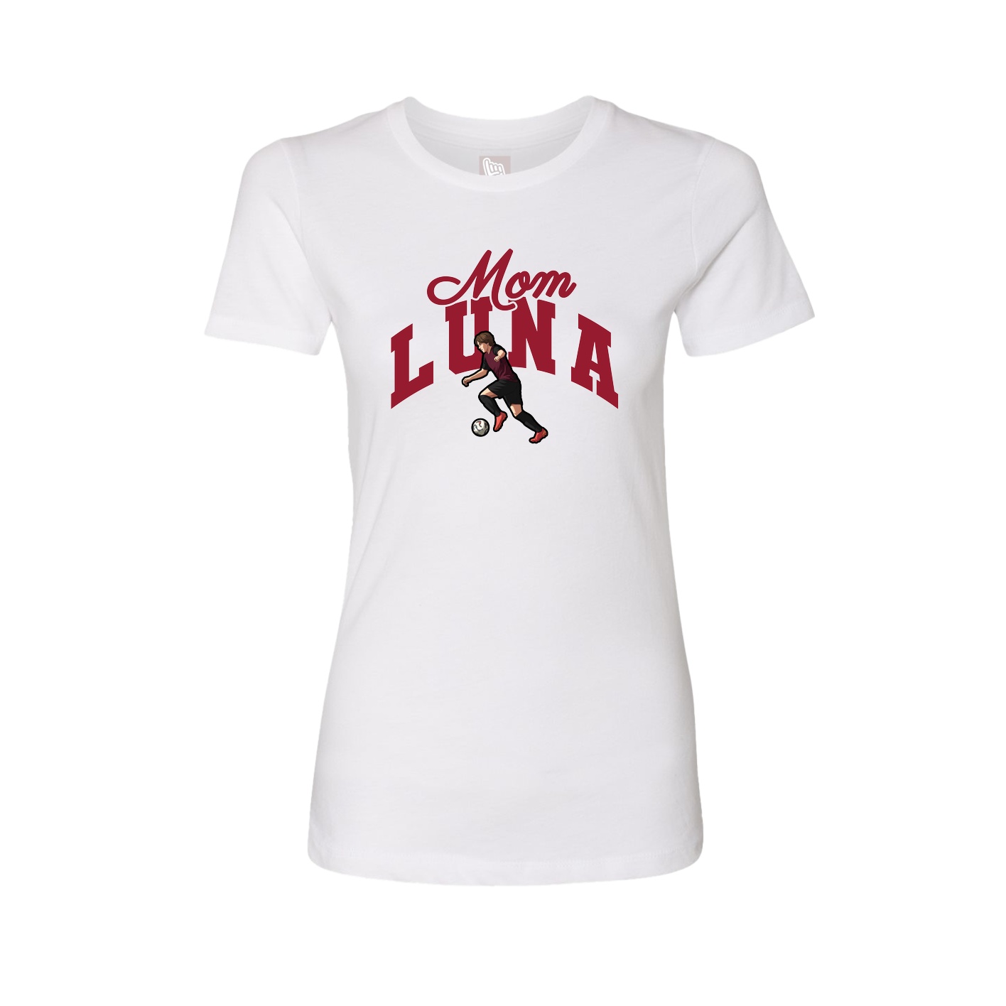 Womens Tee — Mothers Day Arch in White
