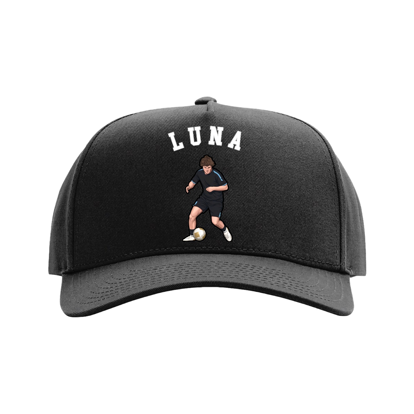Full Fabric Five-Panel Champ Cap