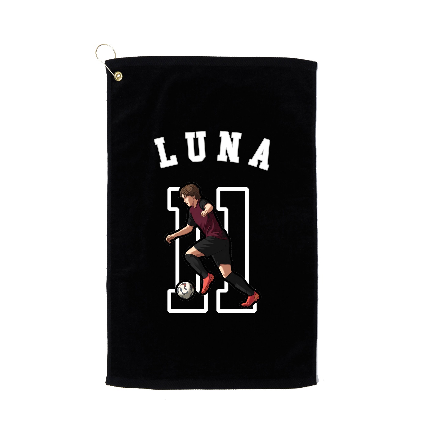 Golf Towel — Shirsey Arch in Black