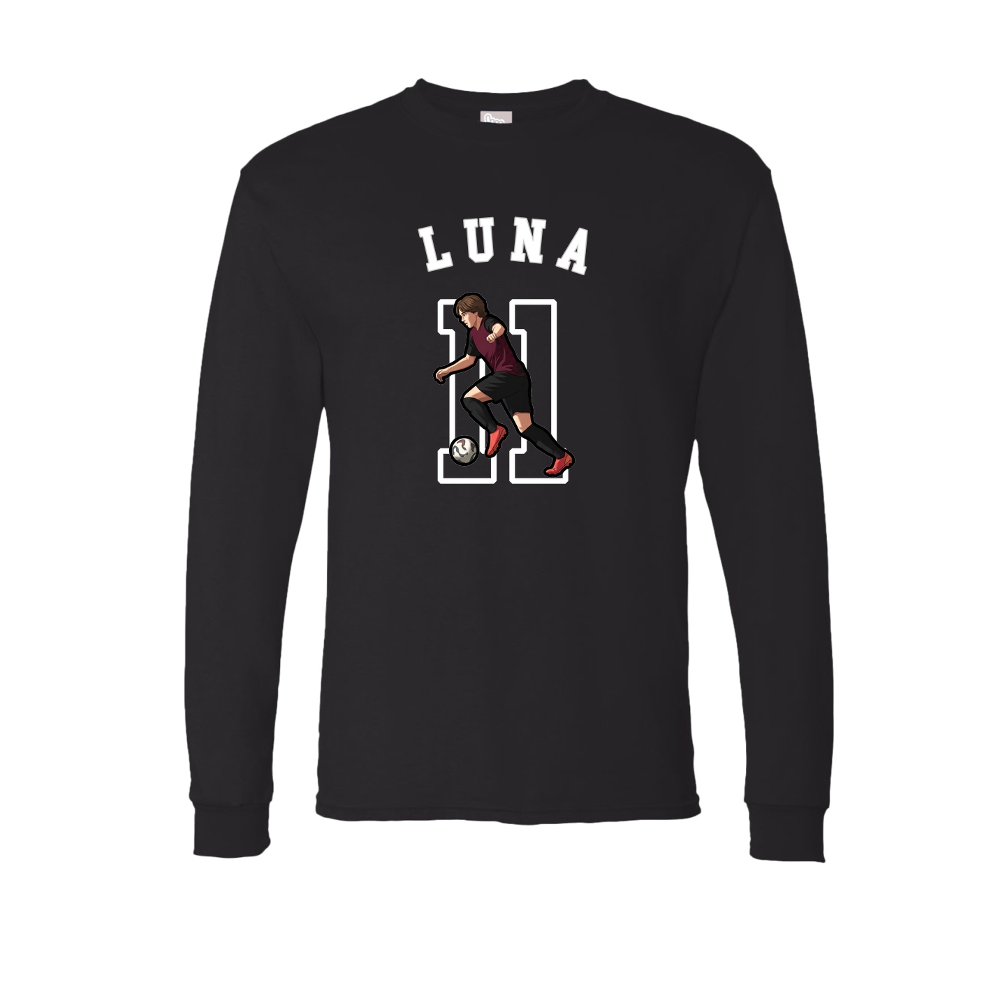 Long Sleeve Tee — Shirsey Arch in Black