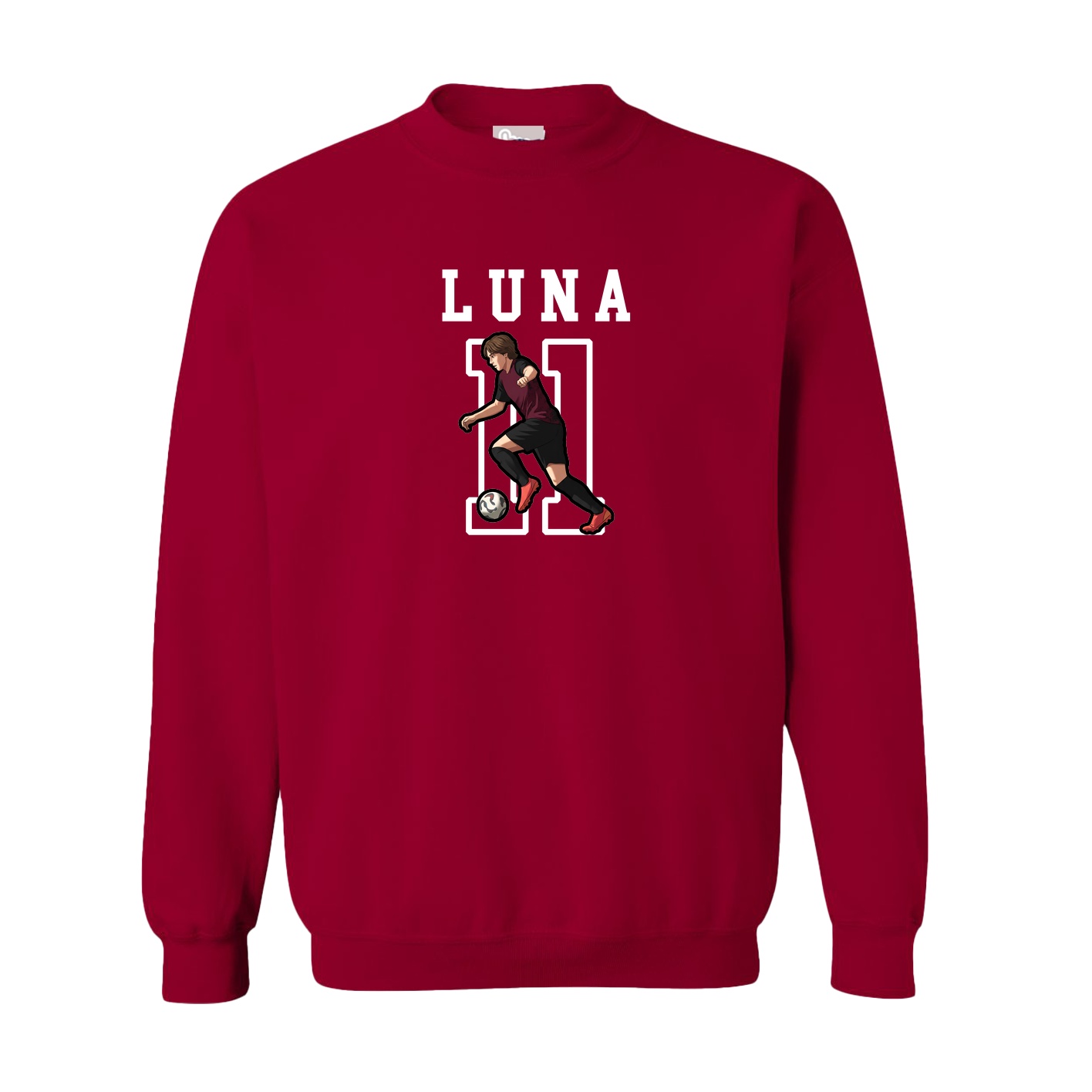 Fleece Crew — Shirsey in Cardinal