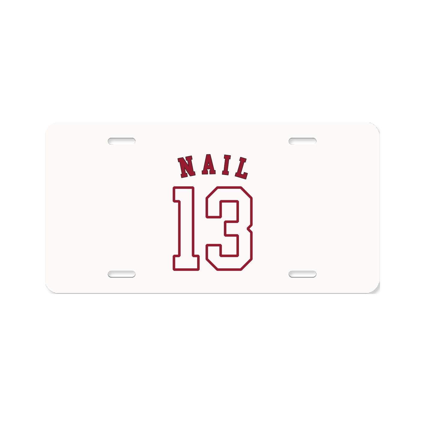 License Plate — Shirsey Arch in Classic