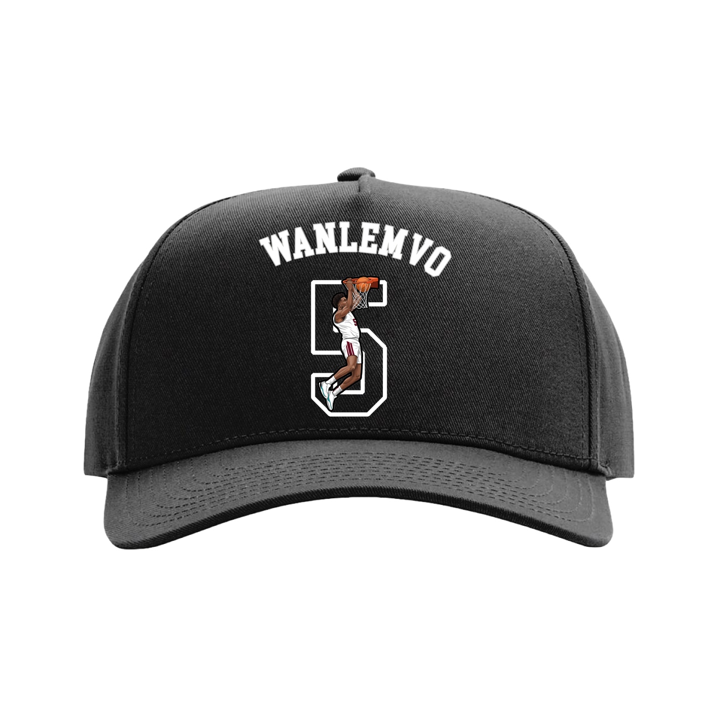 Full Fabric Five-Panel Champ Cap