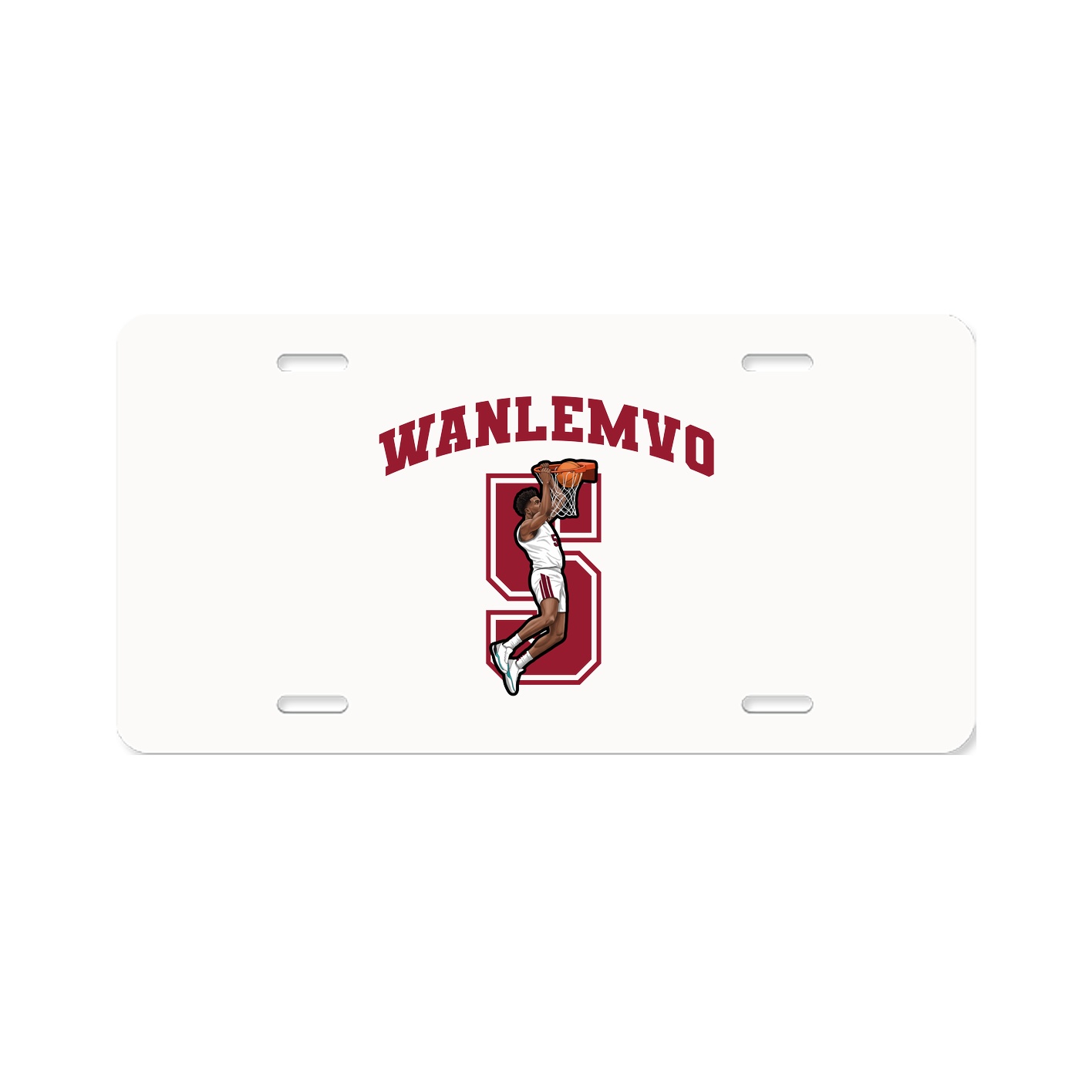 License Plate — Number in Classic