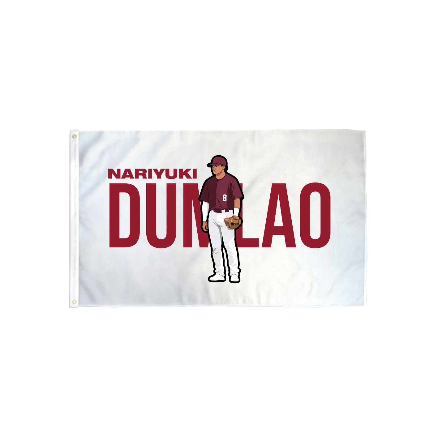 3x5 Flag — Player Name in Classic