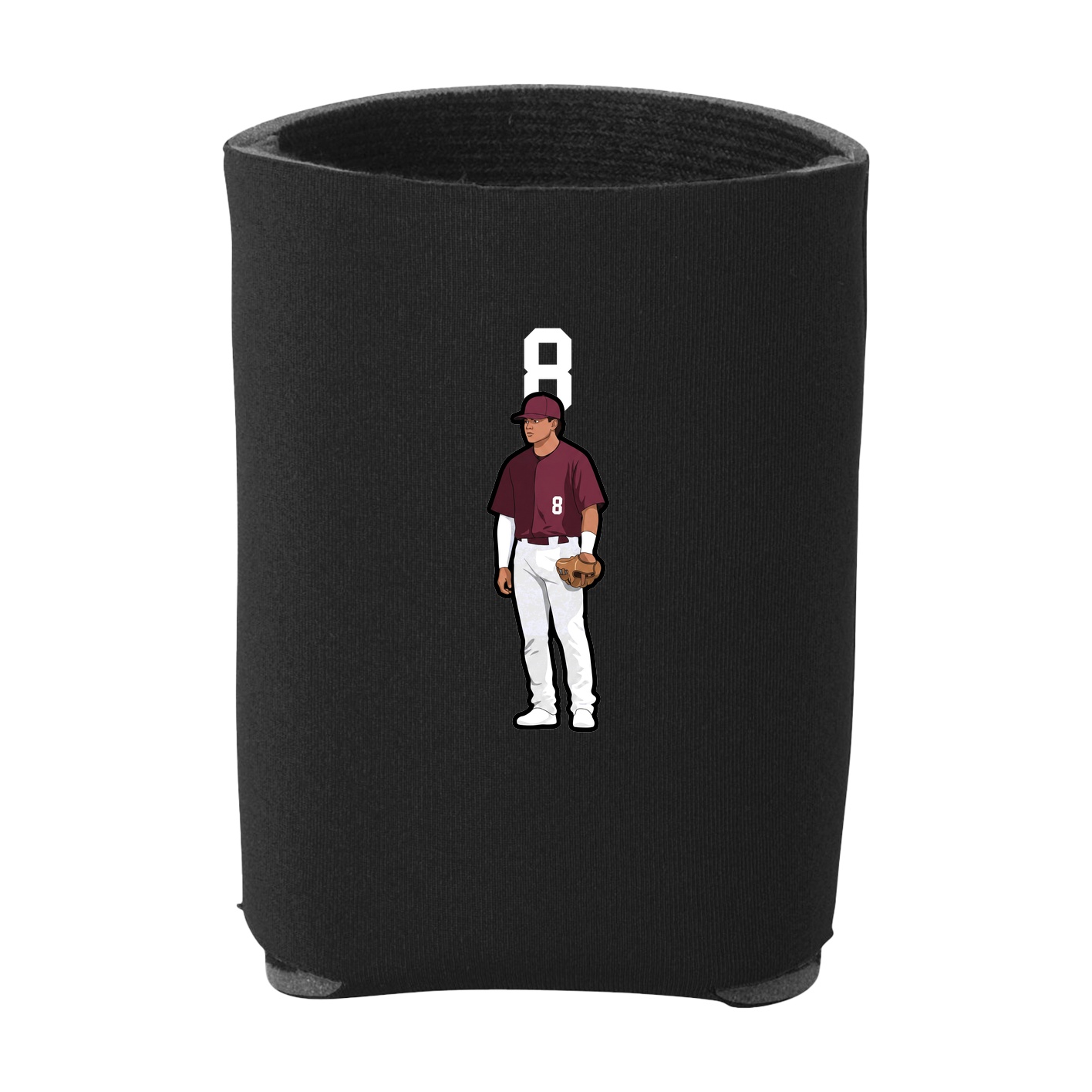 Can Holder — Number Top in Black