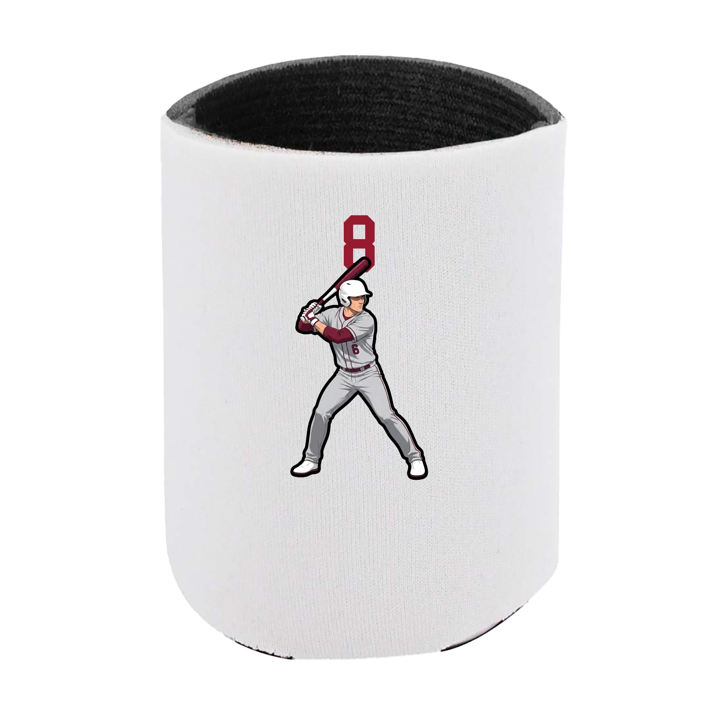 Can Holder — Number Top in White