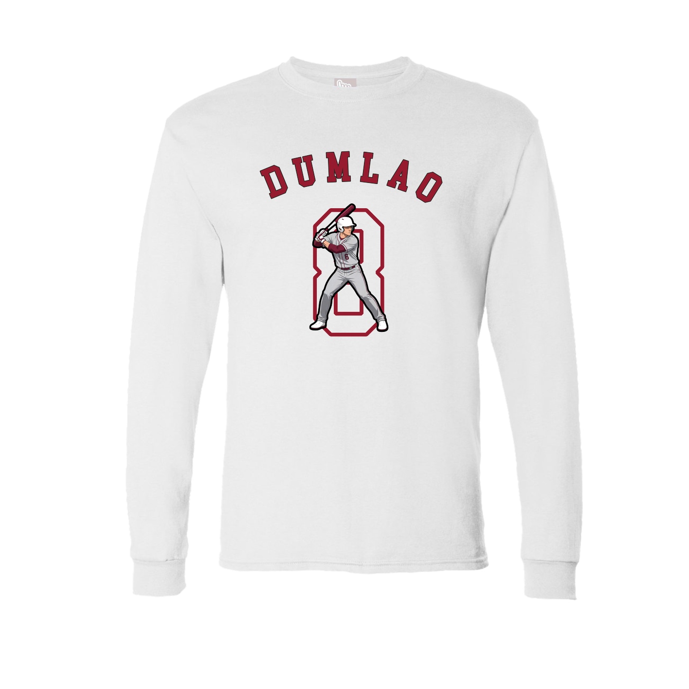 Long Sleeve Tee — Shirsey Arch in White