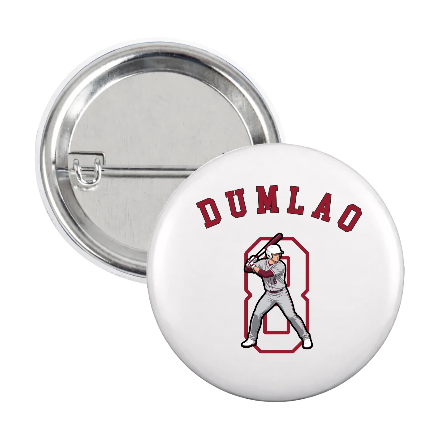 Game Day Button — Shirsey Arch in White