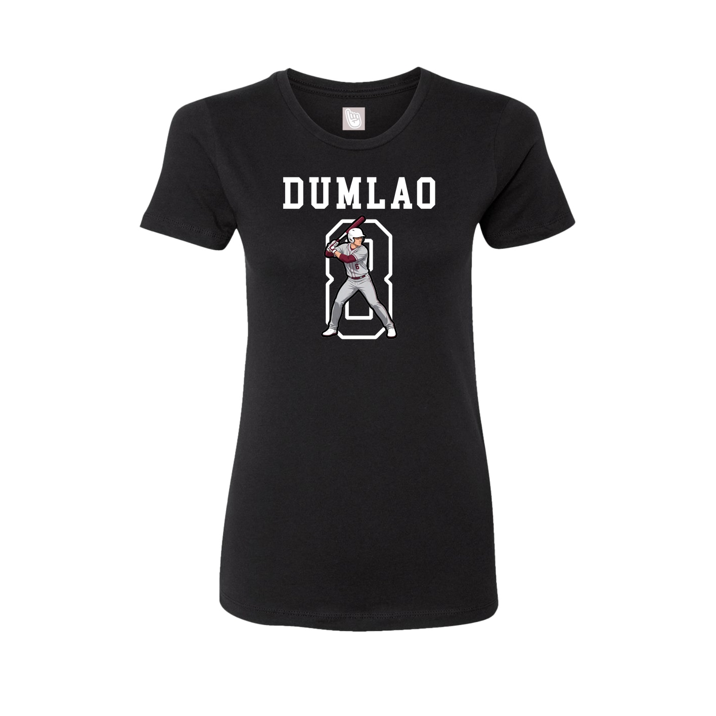 Fitted Women's Tee — Shirsey in Black