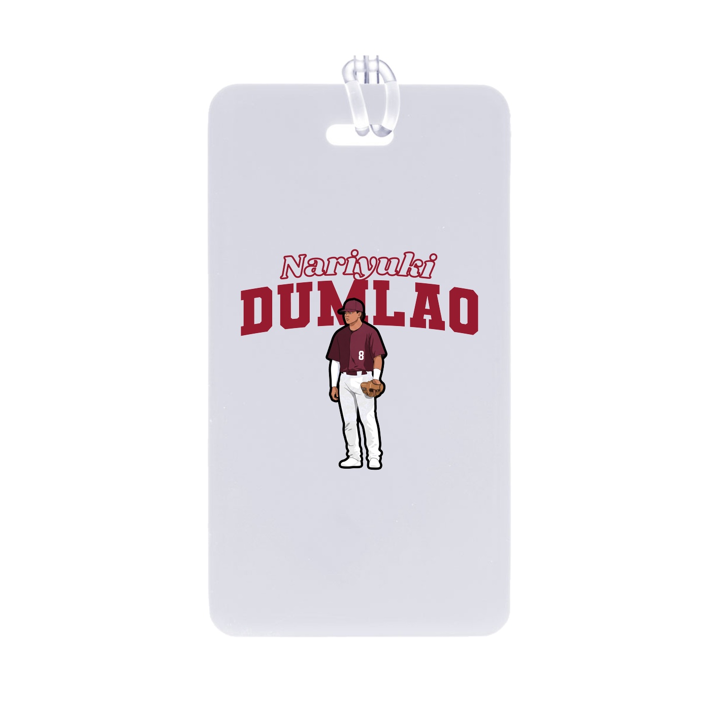 Bag Tag — Name Arch in Classic