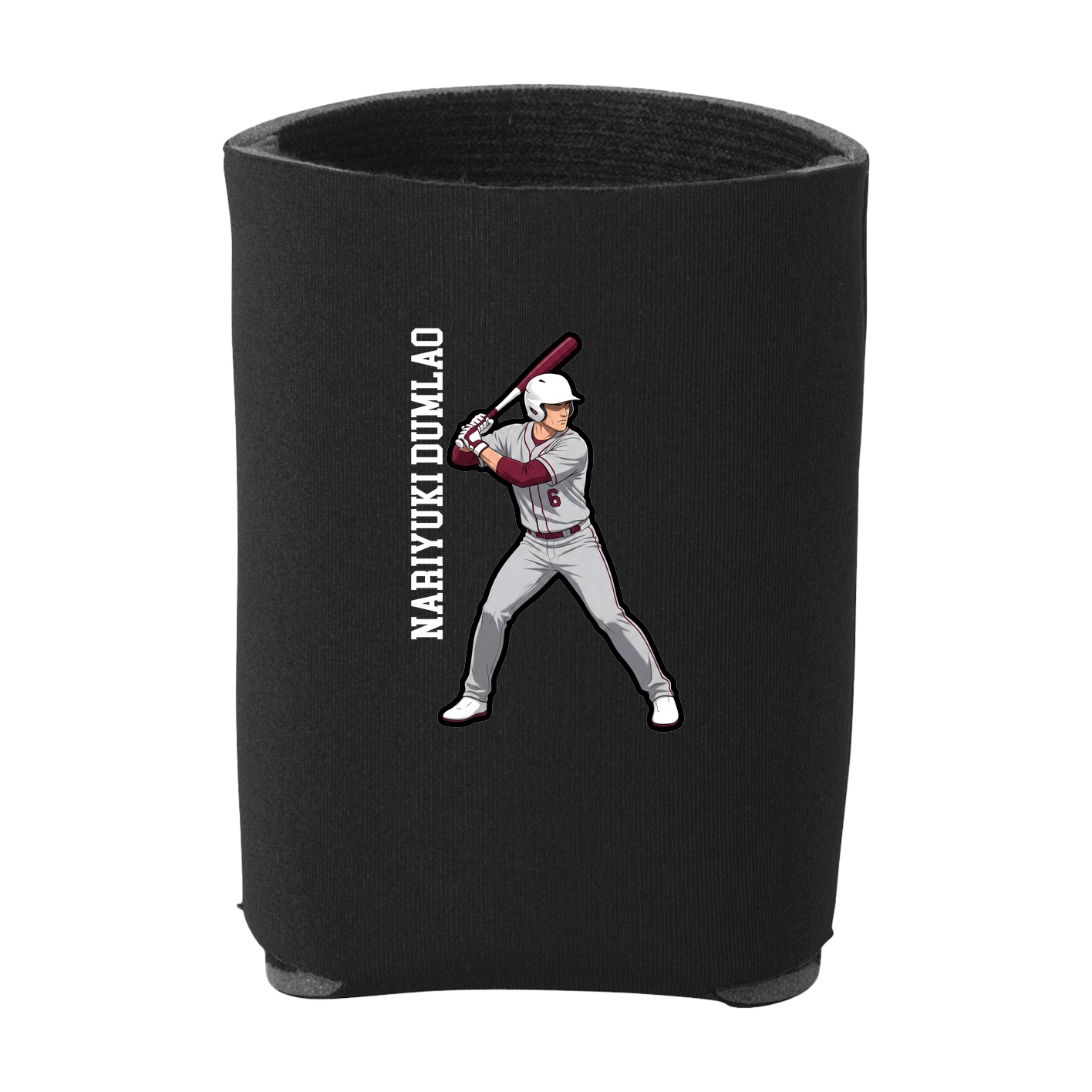 Can Holder — Name Vertical in Black