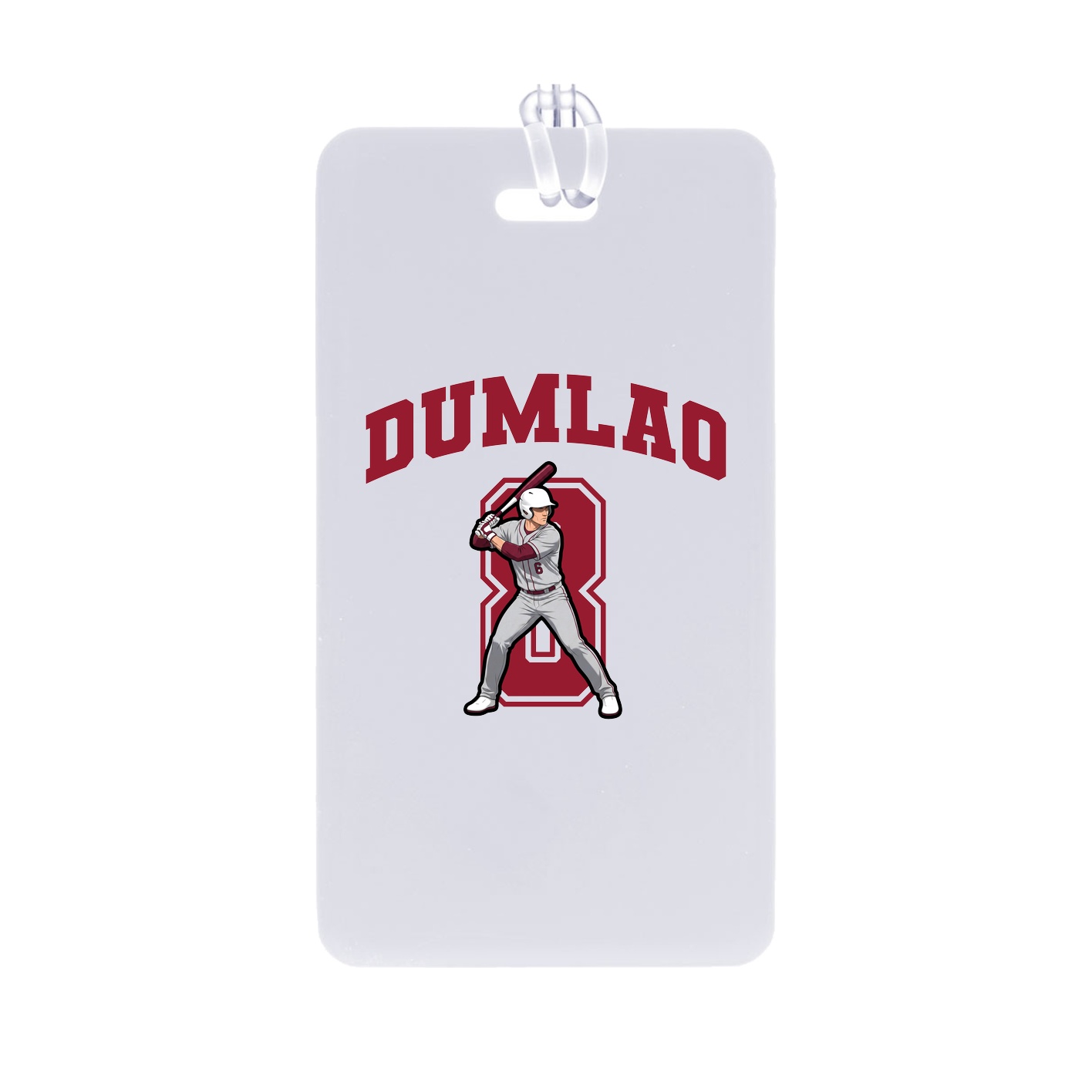 Bag Tag — Number in Classic