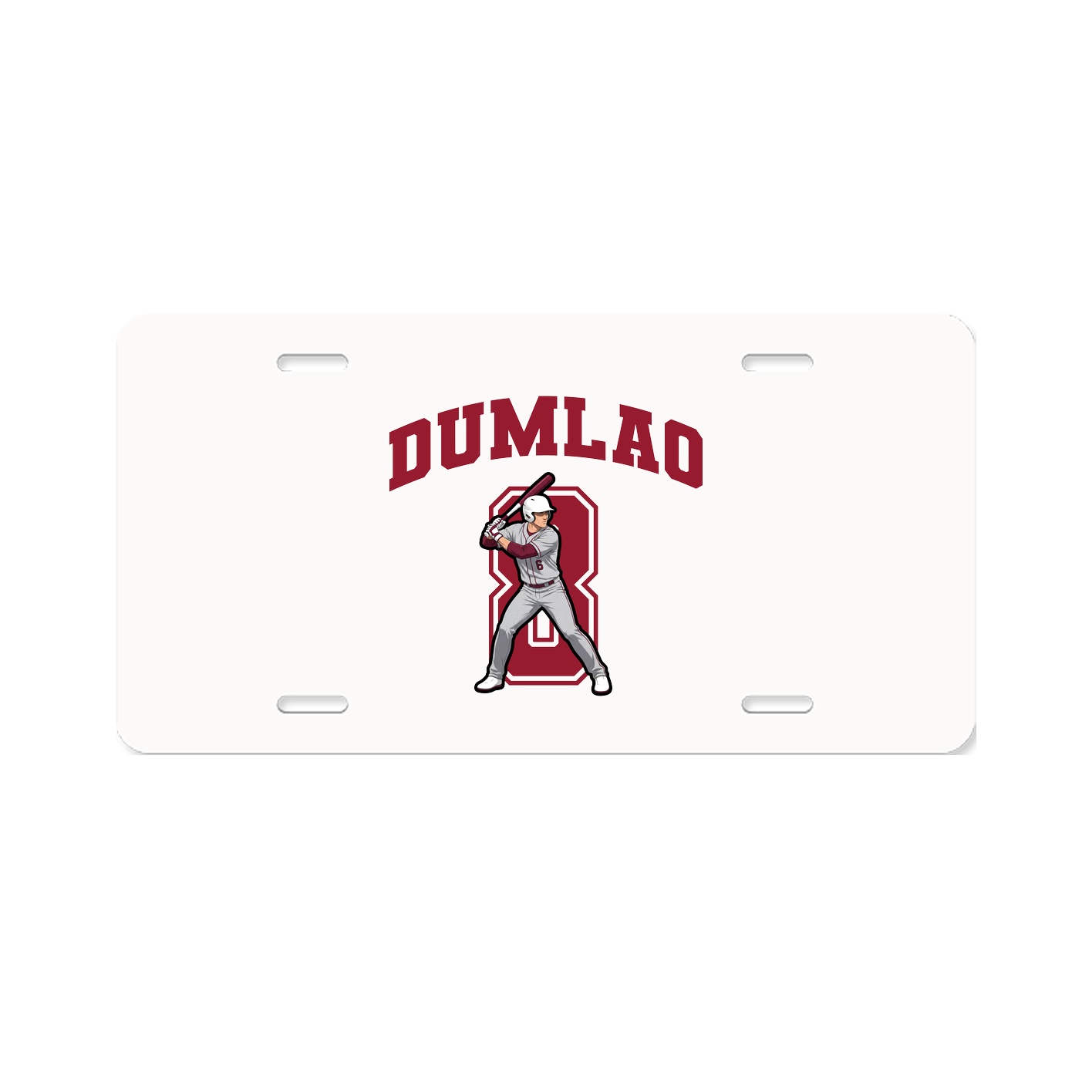 License Plate — Number in Classic