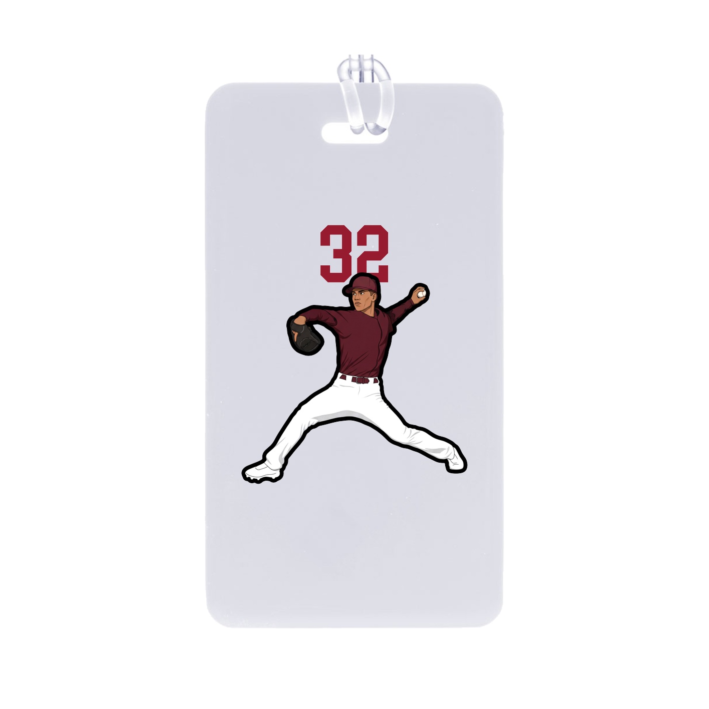 Bag Tag — Number Top in Classic