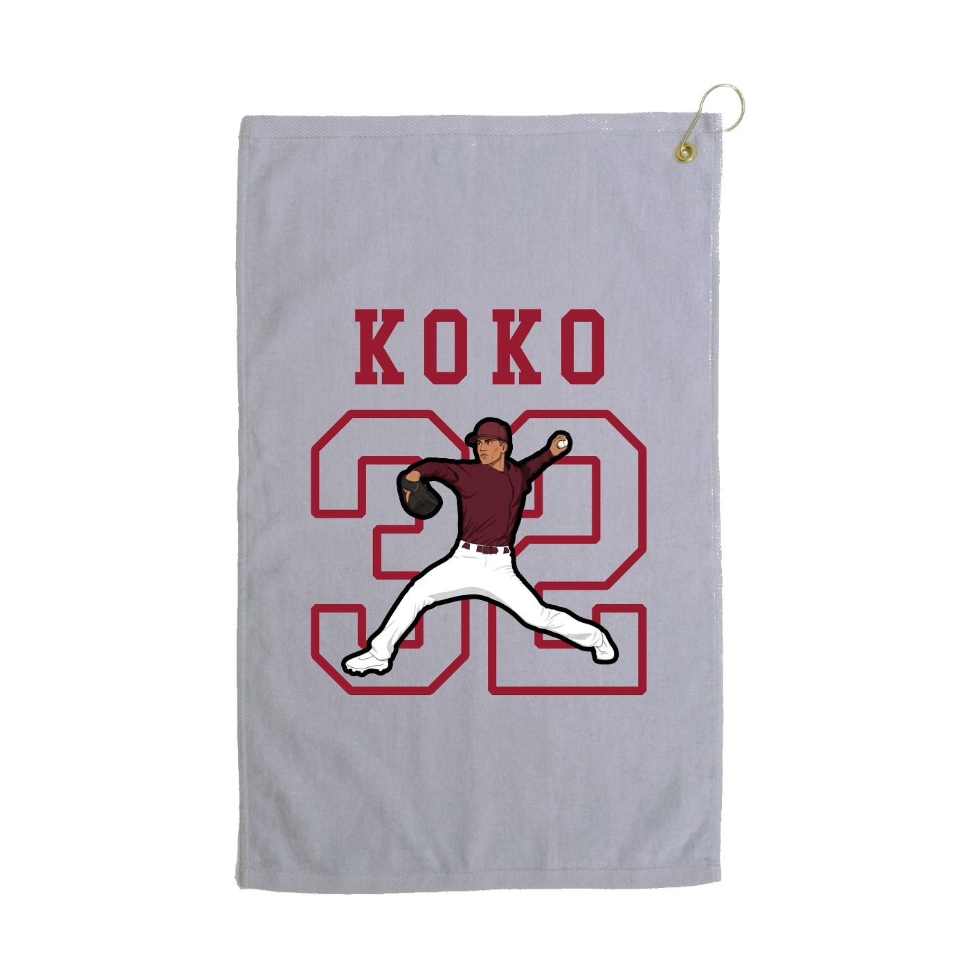 Golf Towel — Shirsey in Grey