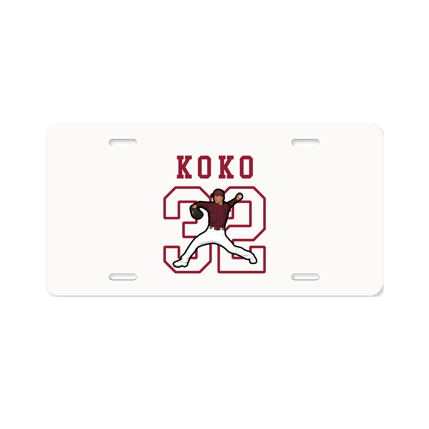 License Plate — Shirsey in Classic