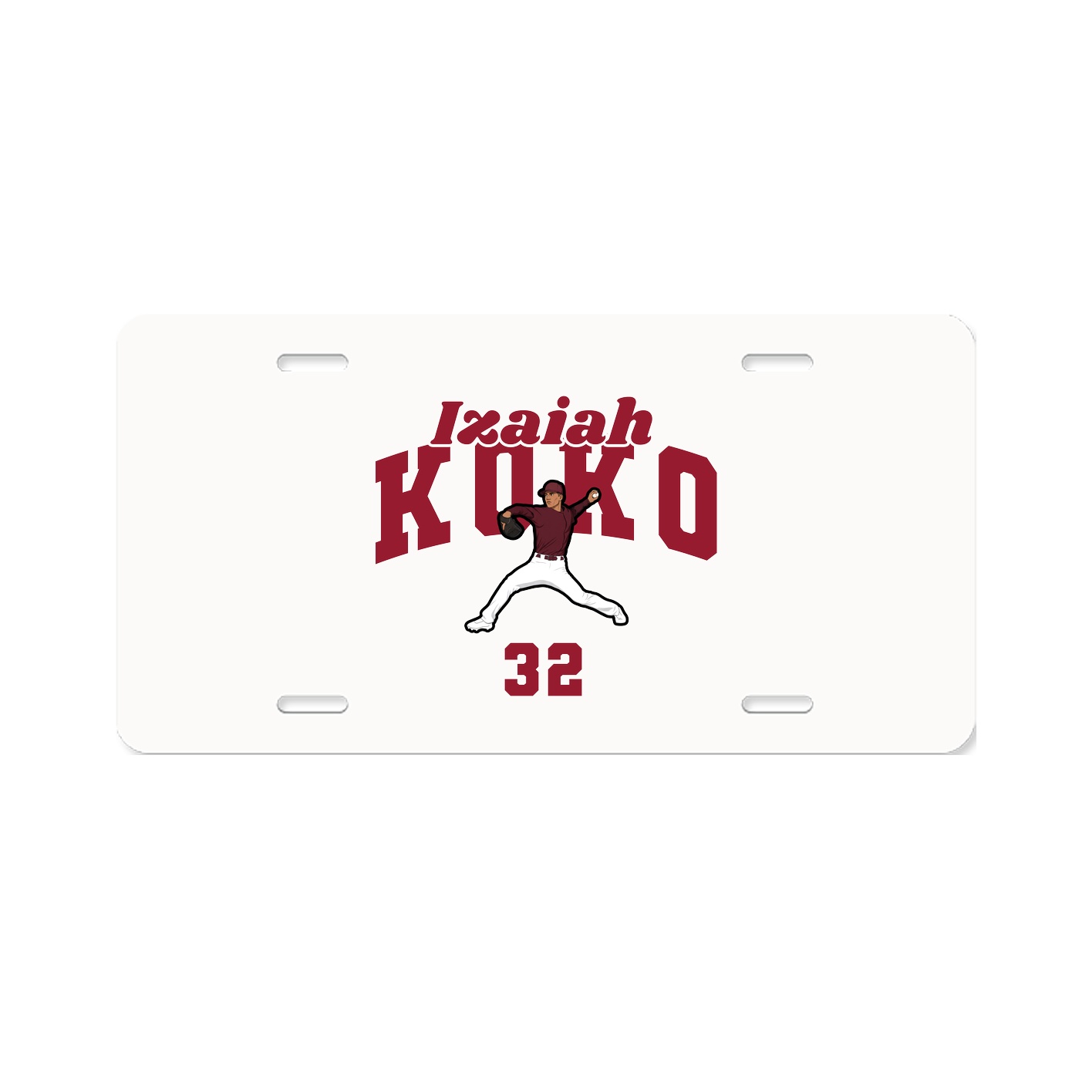 License Plate — Signature Arch in Classic