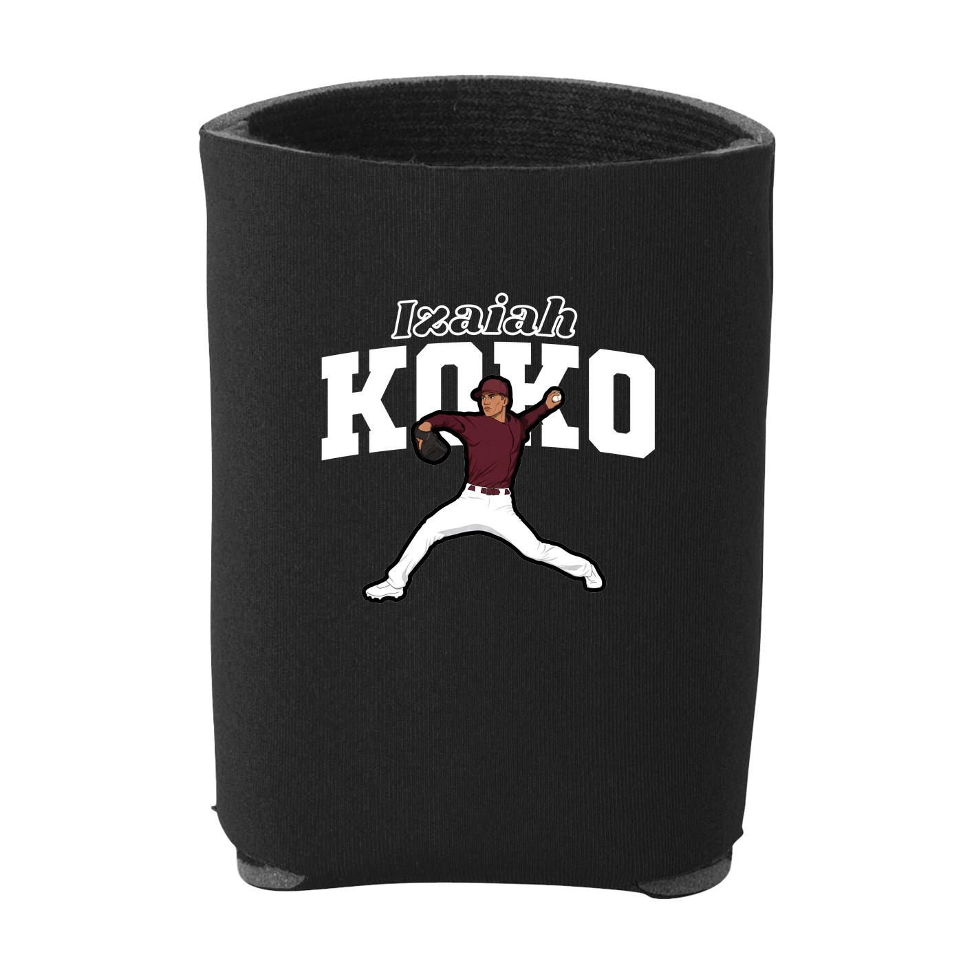 Can Holder — Name Arch in Black