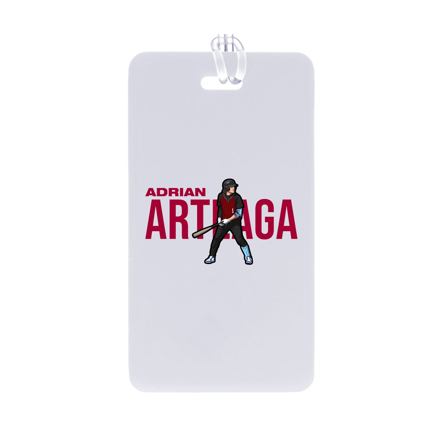 Bag Tag — Player Name in Classic