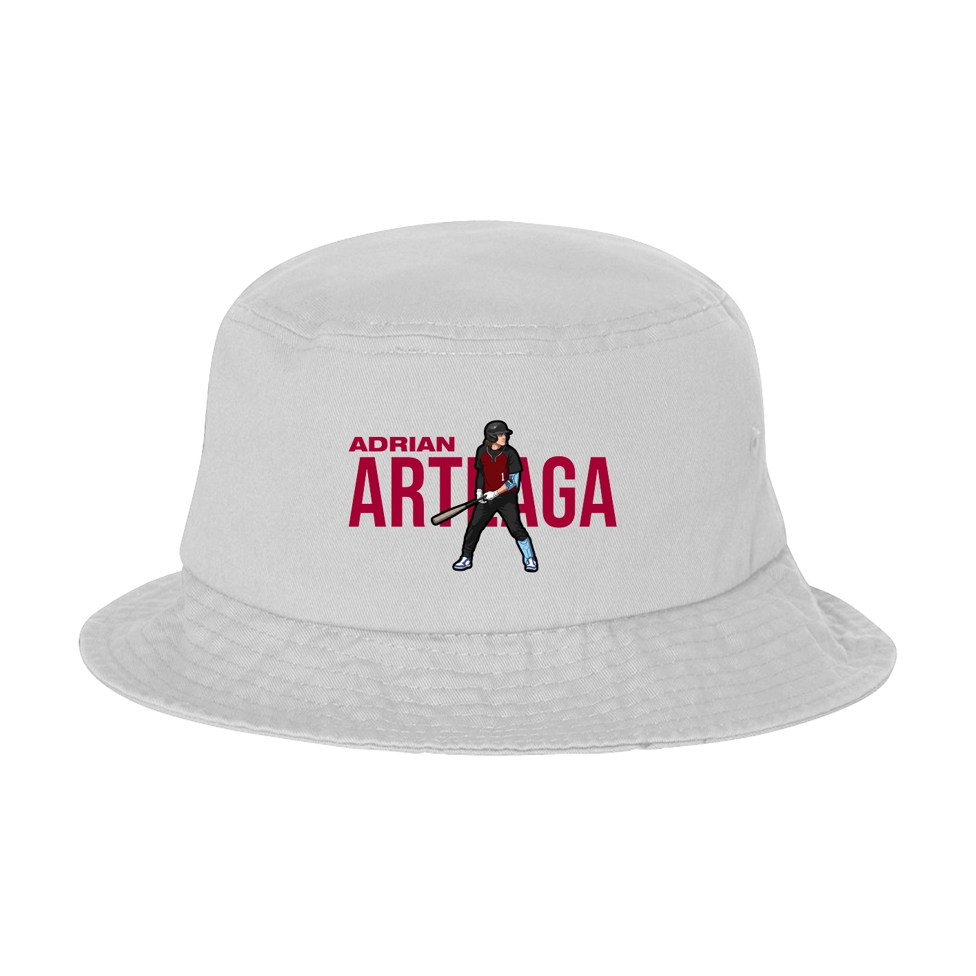 Bucket Cap — Player Name in White