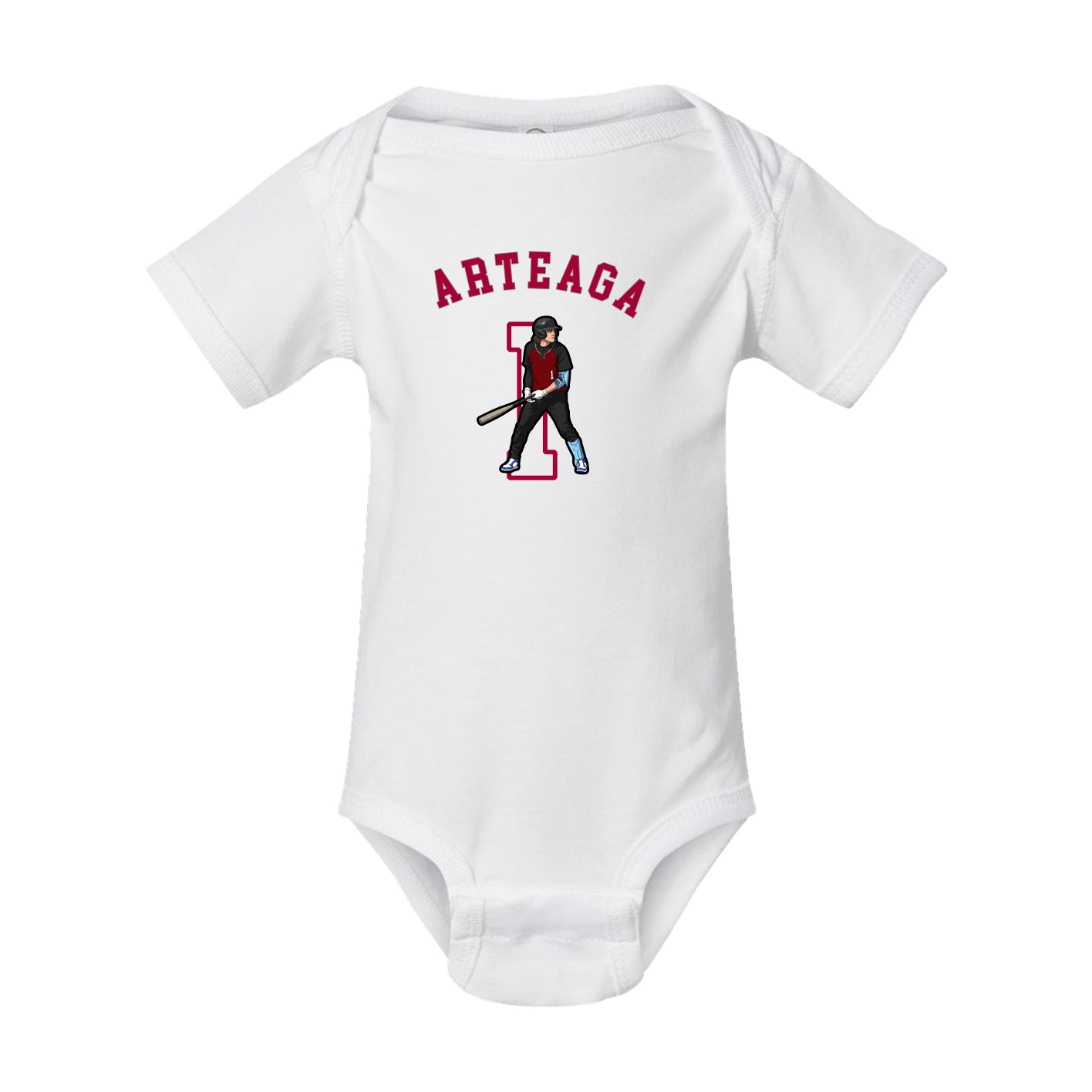 Baby Onesie — Shirsey Arch in White