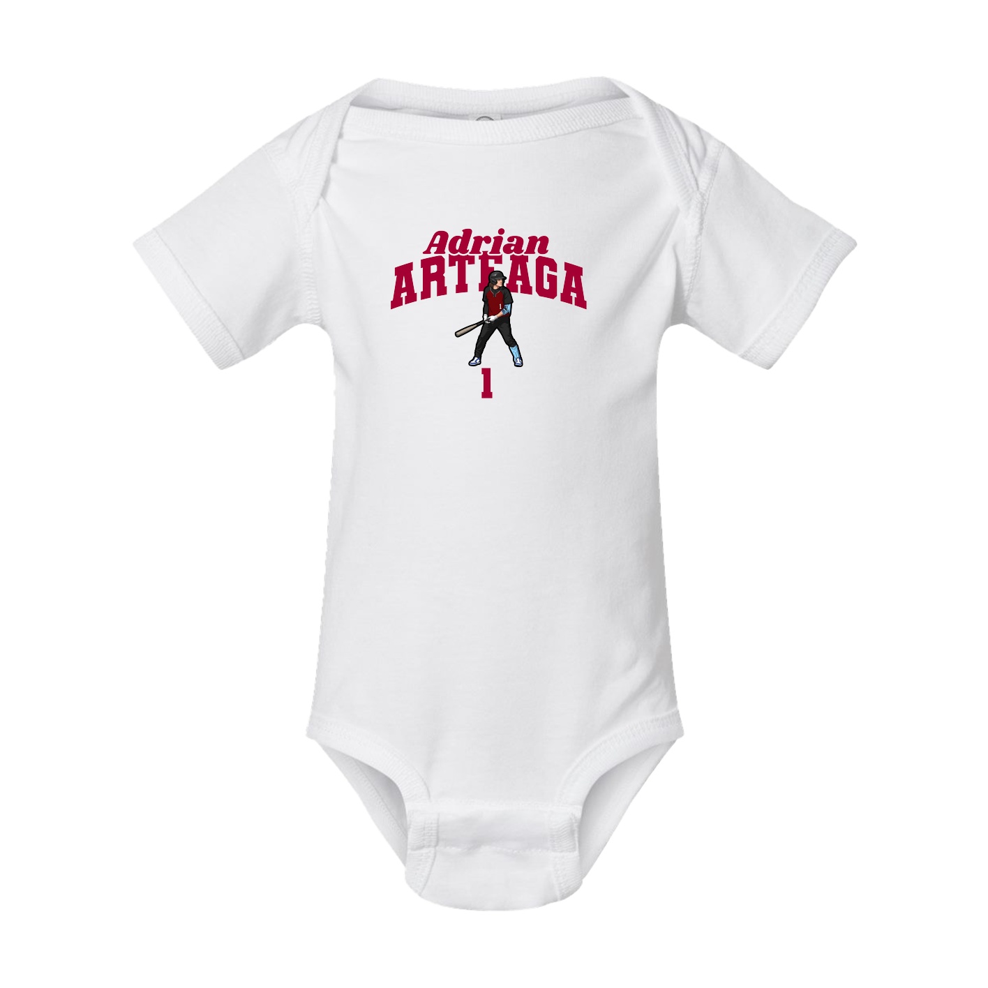 Baby Onesie — Signature Arch in White