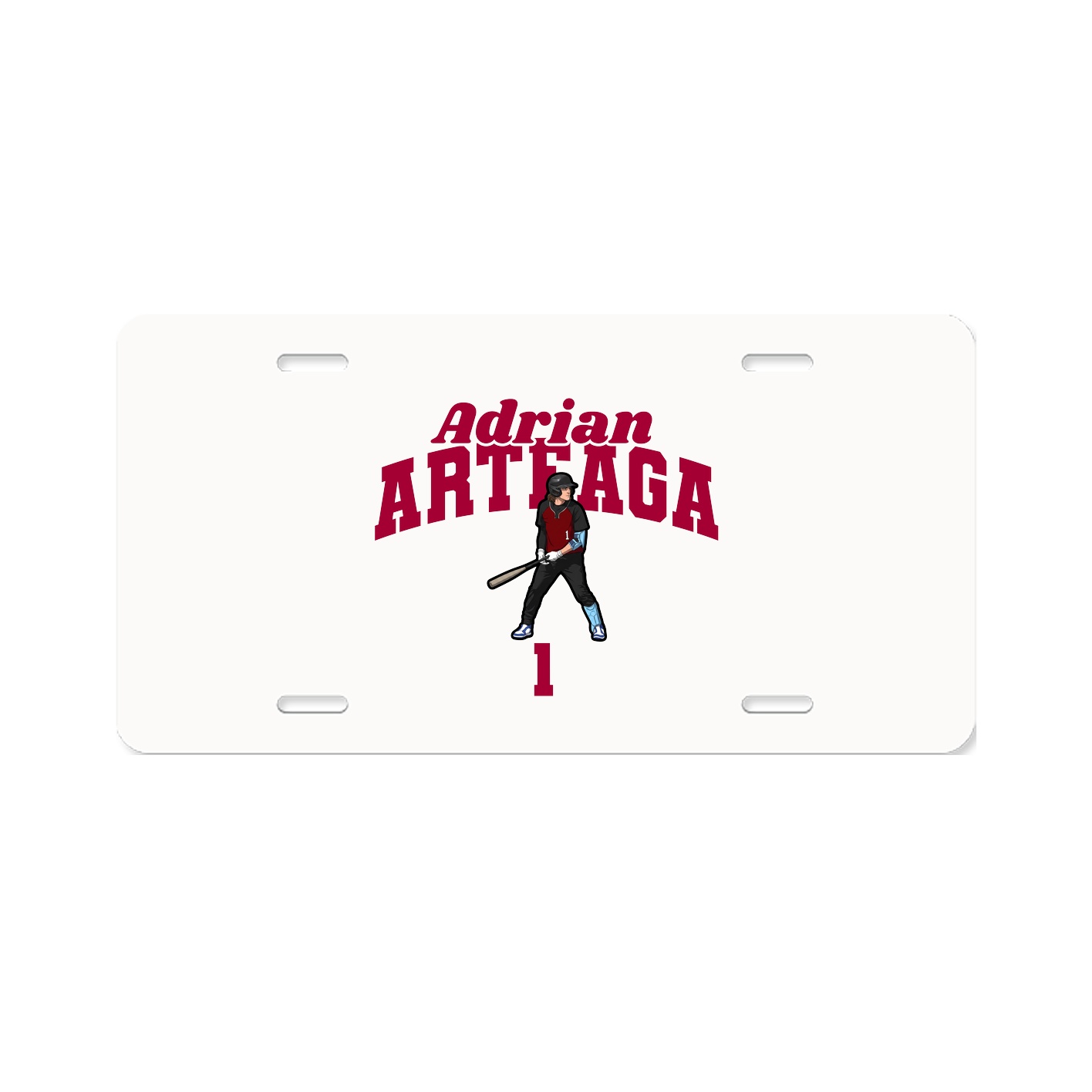 License Plate — Signature Arch in Classic