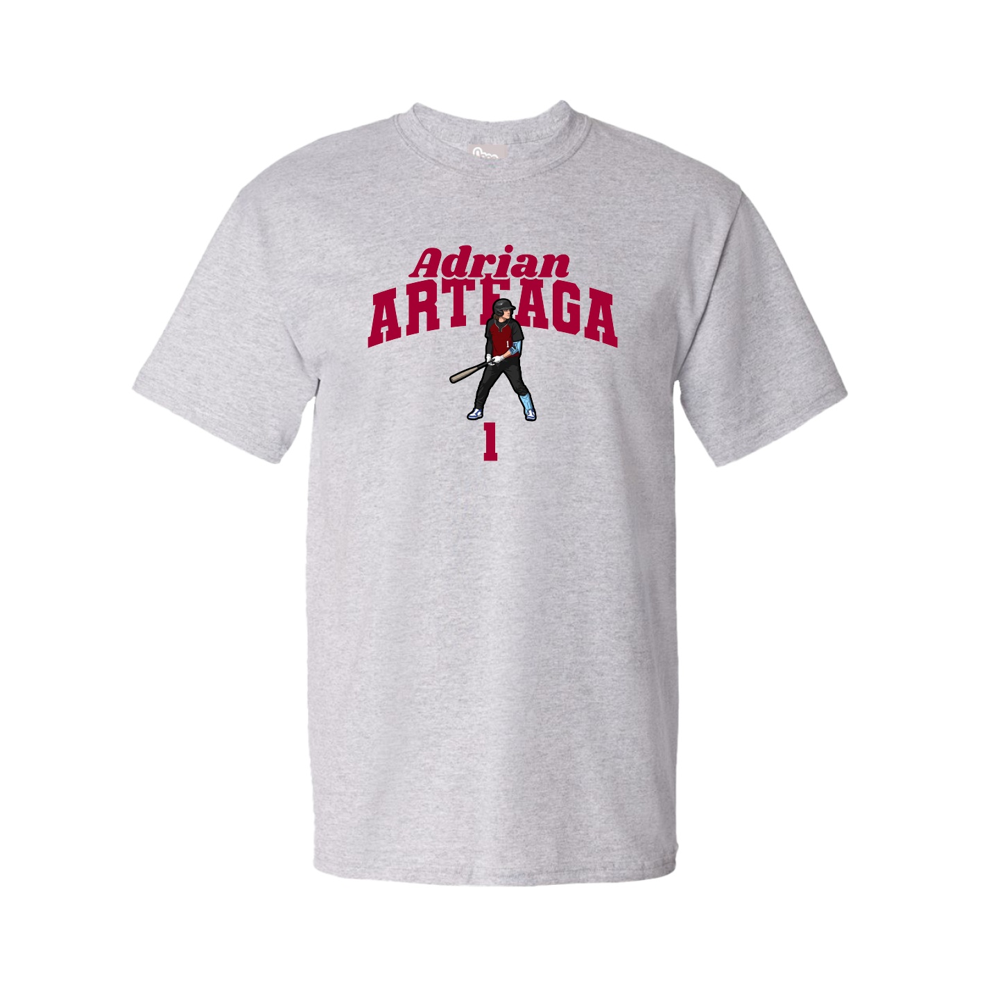 Youth Tee — Signature Arch in Grey