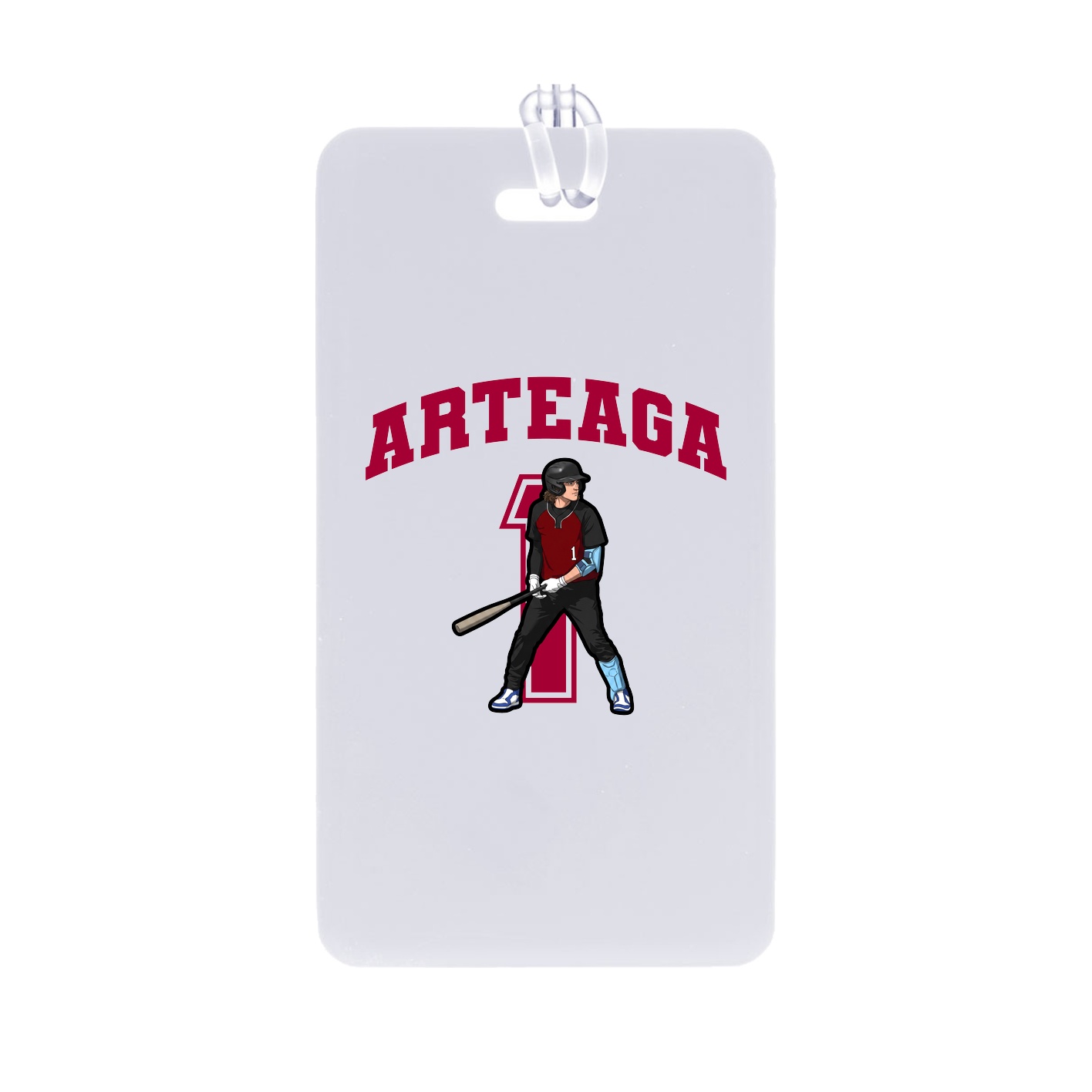 Bag Tag — Number in Classic