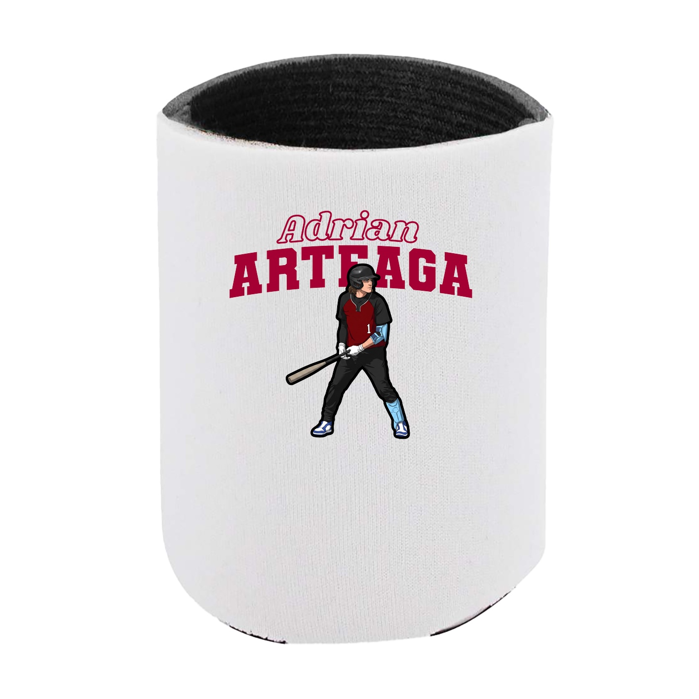 Can Holder — Name Arch in White