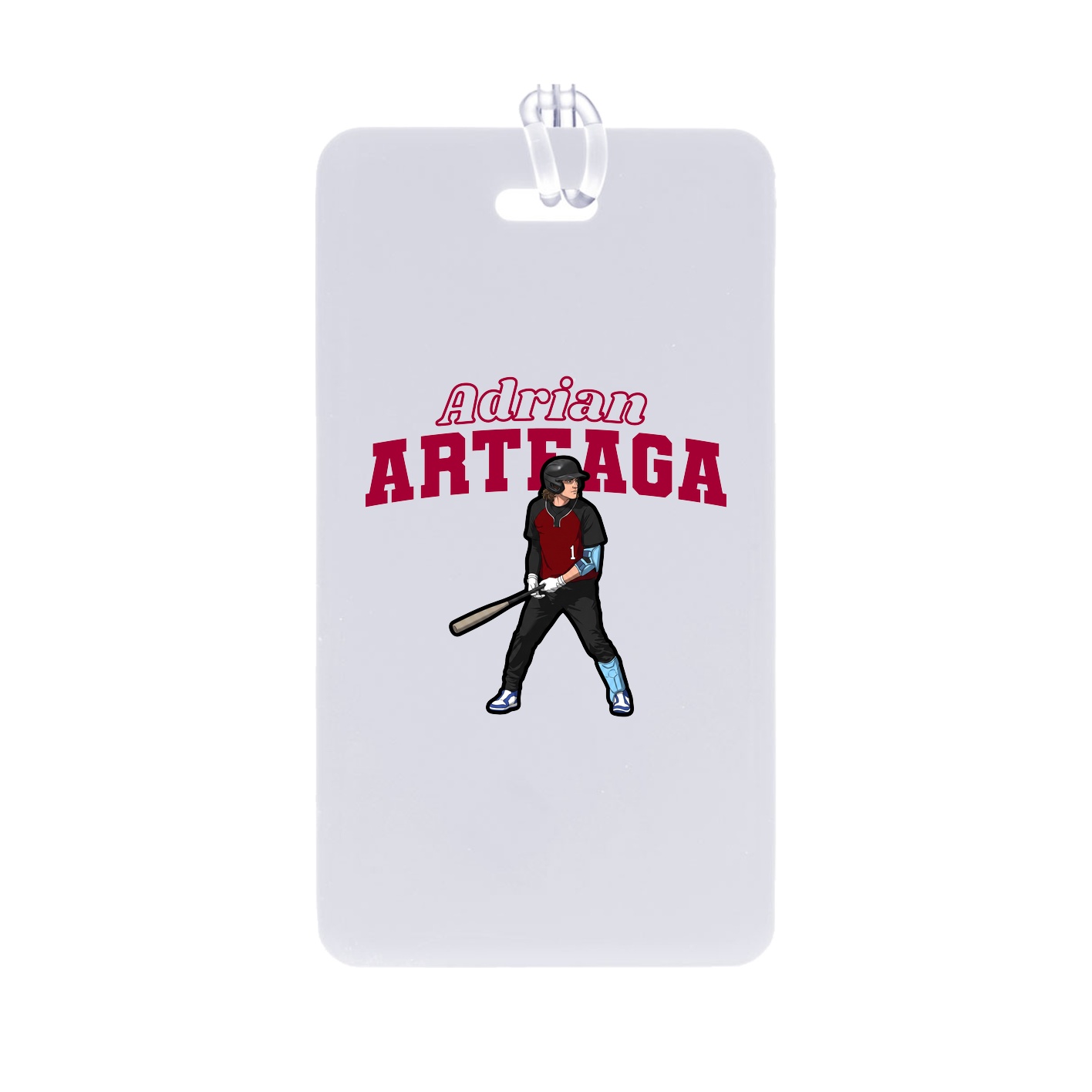 Bag Tag — Name Arch in Classic