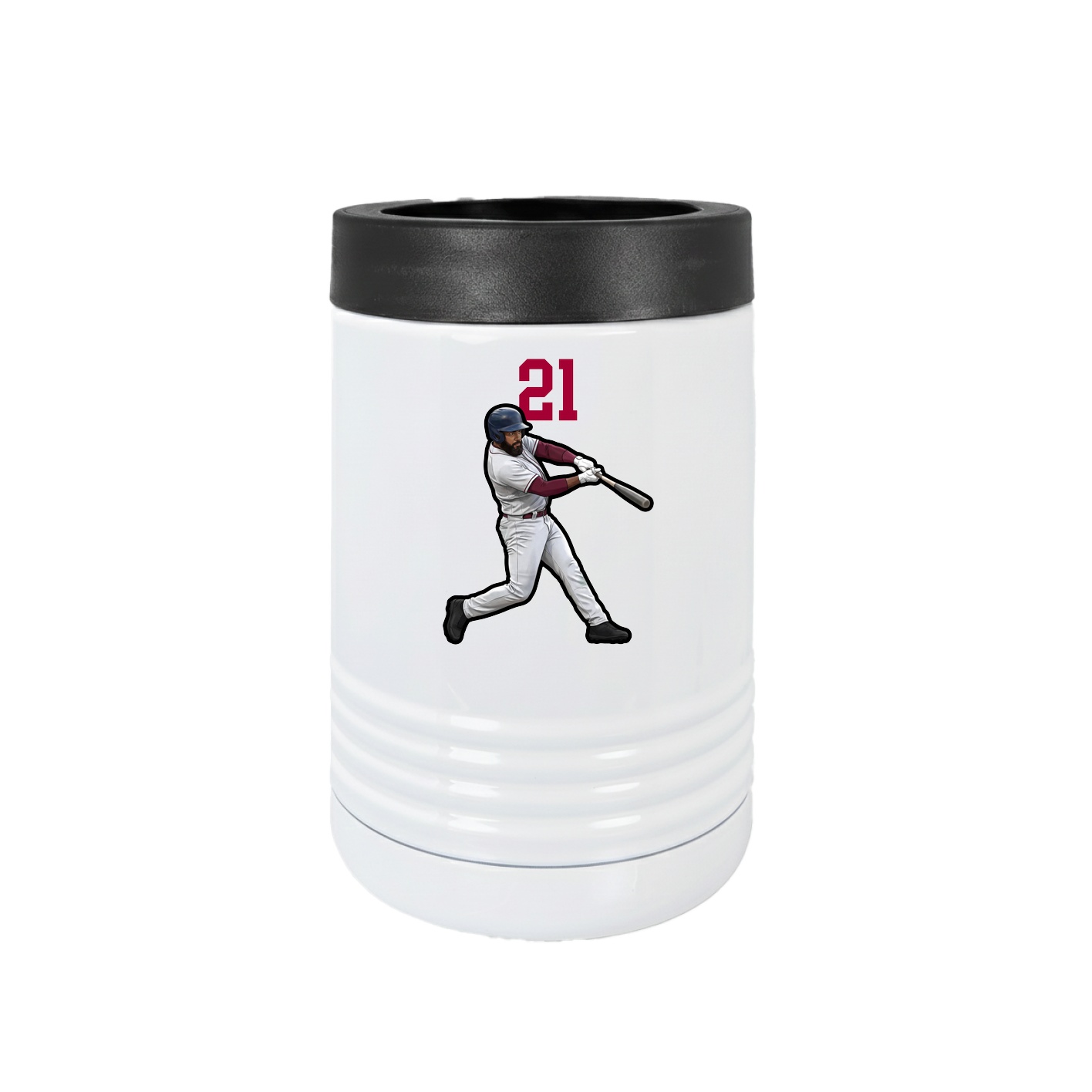 Beverage Holder — Number Top in White