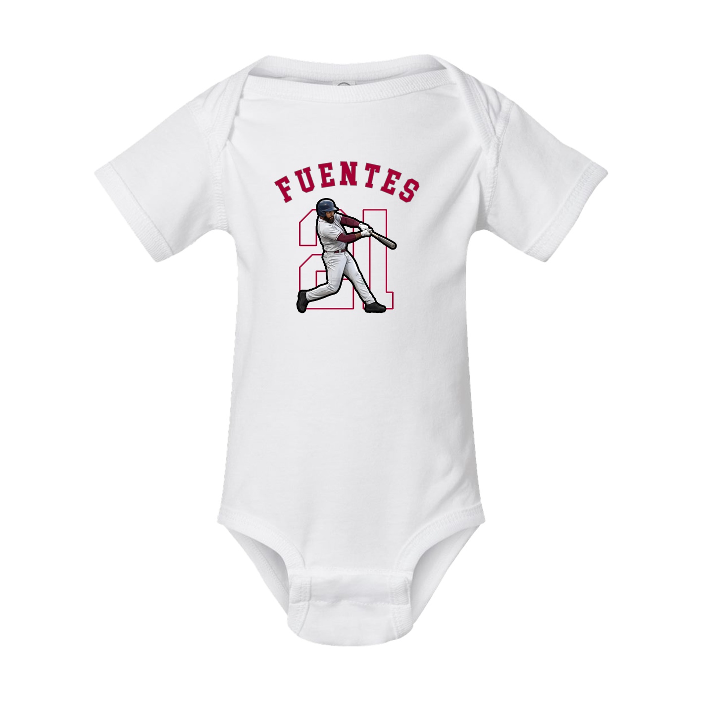 Baby Onesie — Shirsey Arch in White