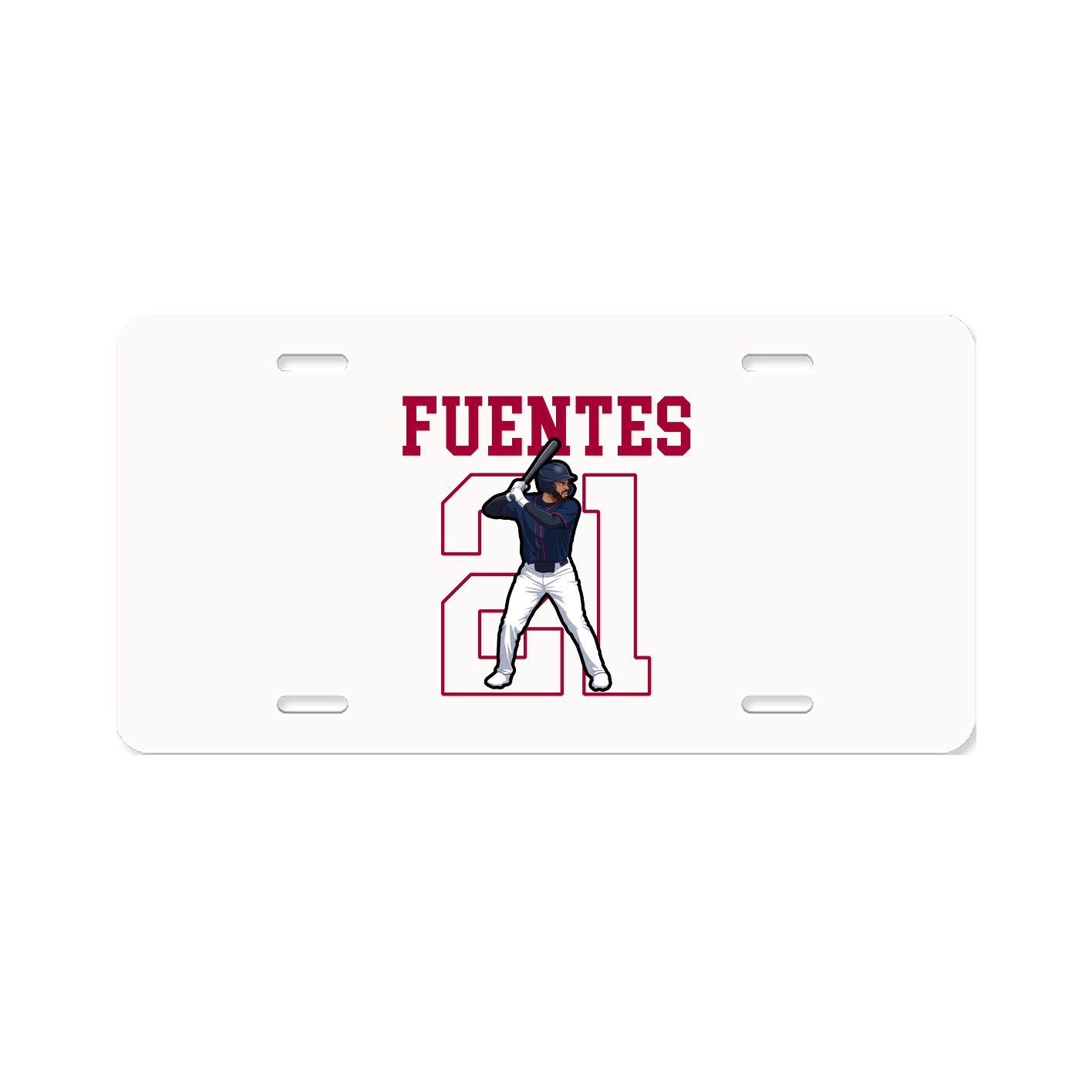 Aluminum License Plate