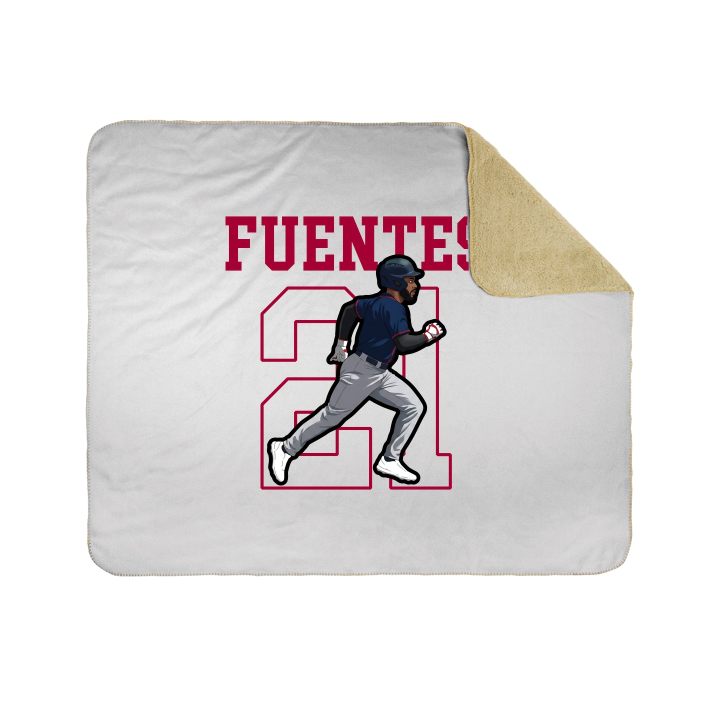 50x60 Sherpa Lined Throw Blanket
