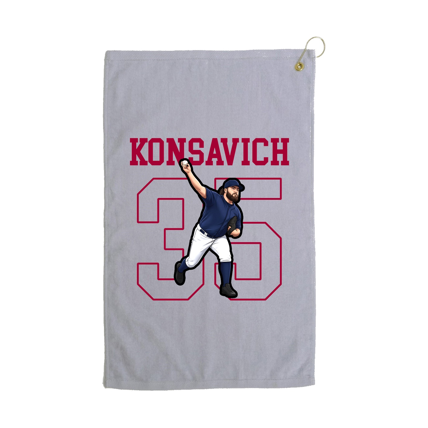 Golf Towel — Shirsey in Grey