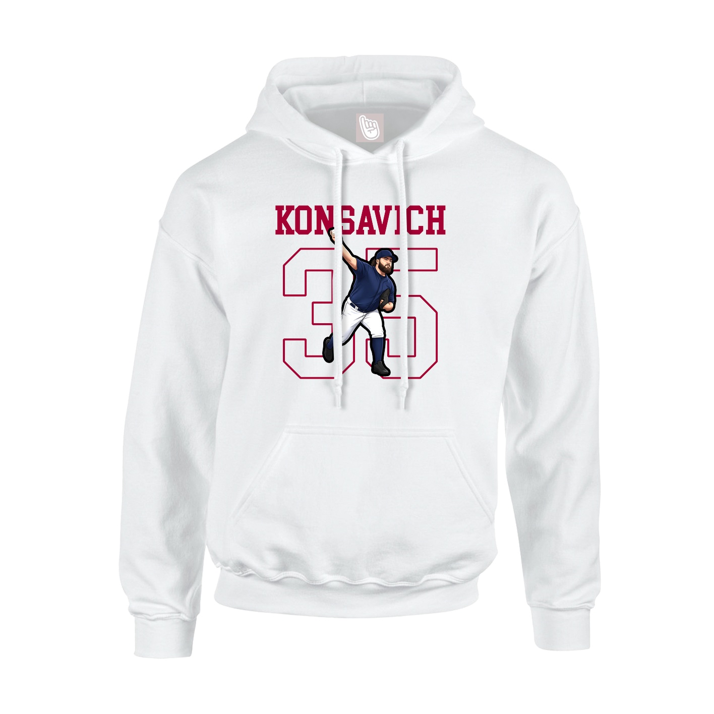 Youth Hoodie — Shirsey in White