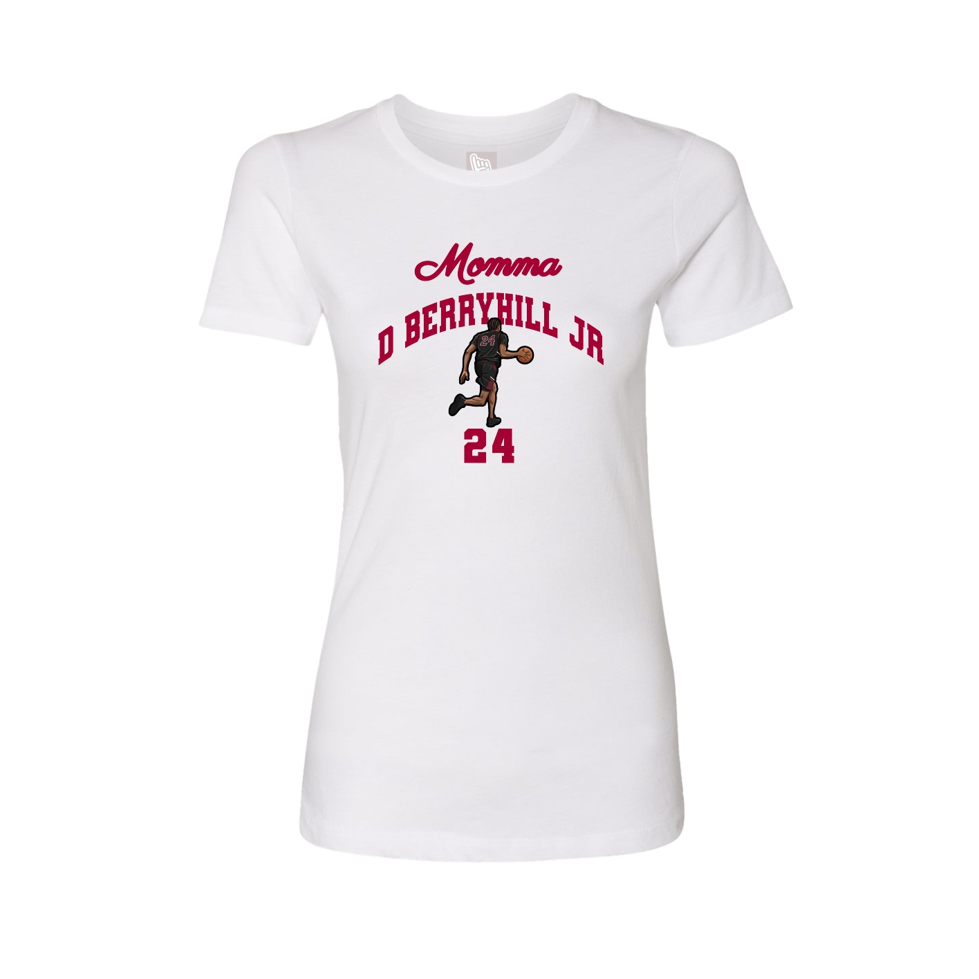Womens Tee — Mothers Day Arch in White