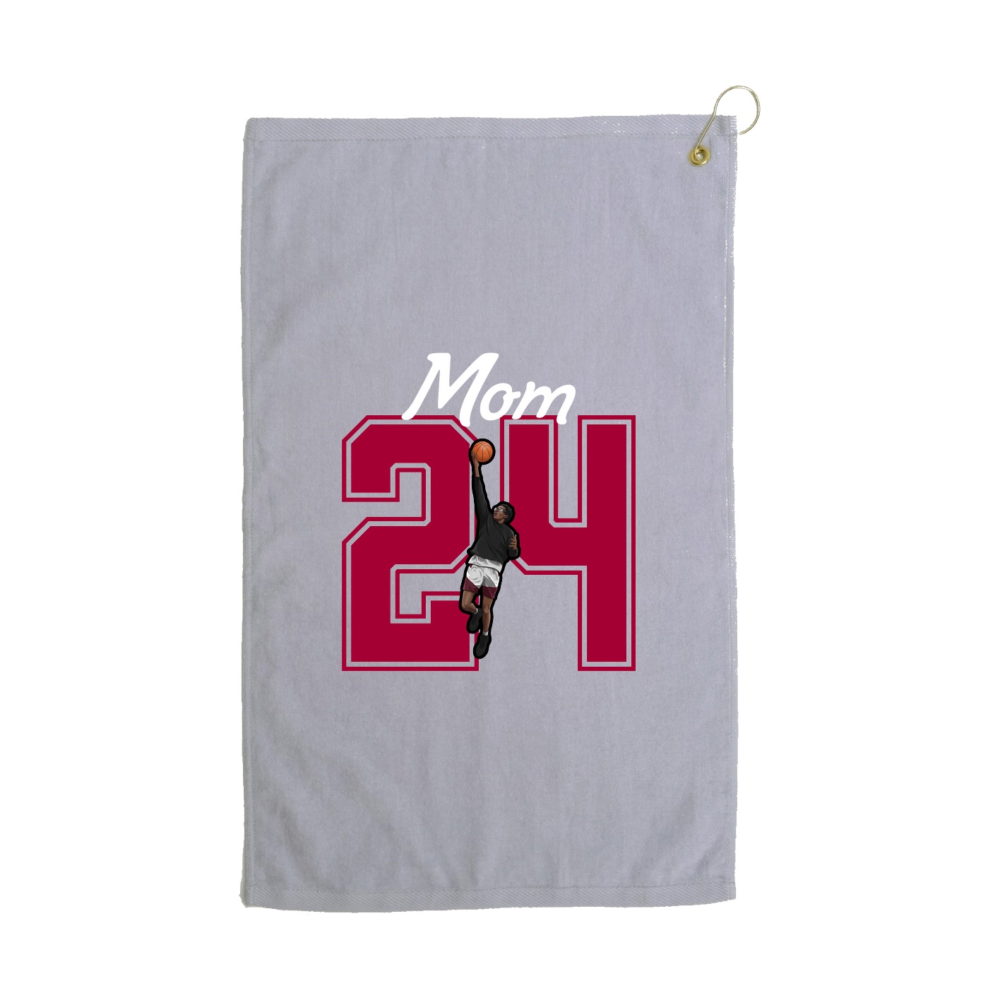 Golf Towel — Mothers Day Shirsey in Grey