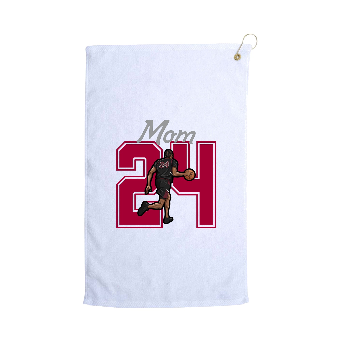 Golf Towel — Mothers Day Shirsey in White